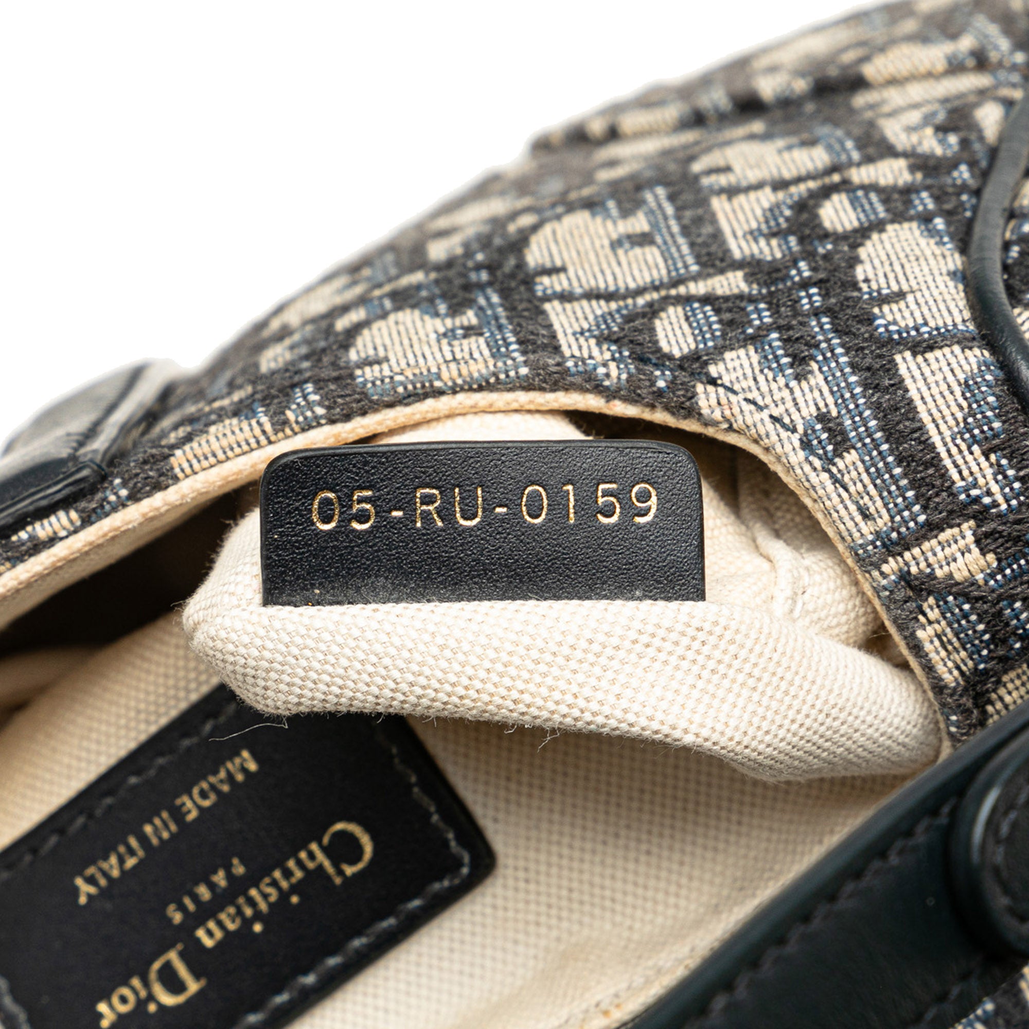 Dior Mini Oblique Canvas Saddle Bag - image 6