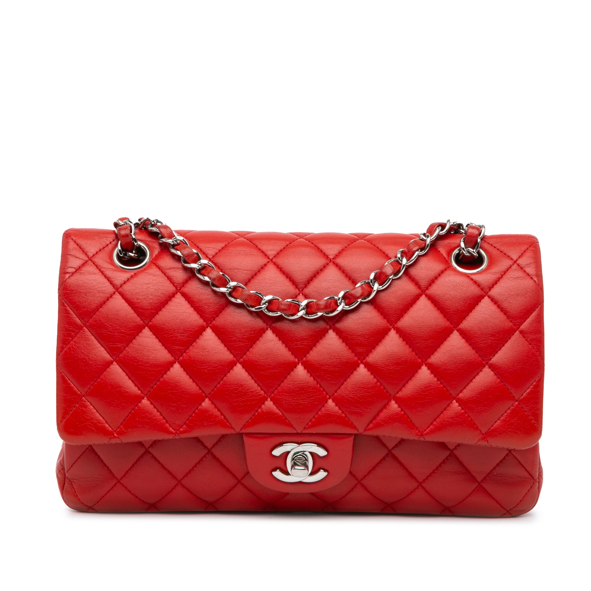 Chanel Medium Classic Lambskin Double Flap - image 1