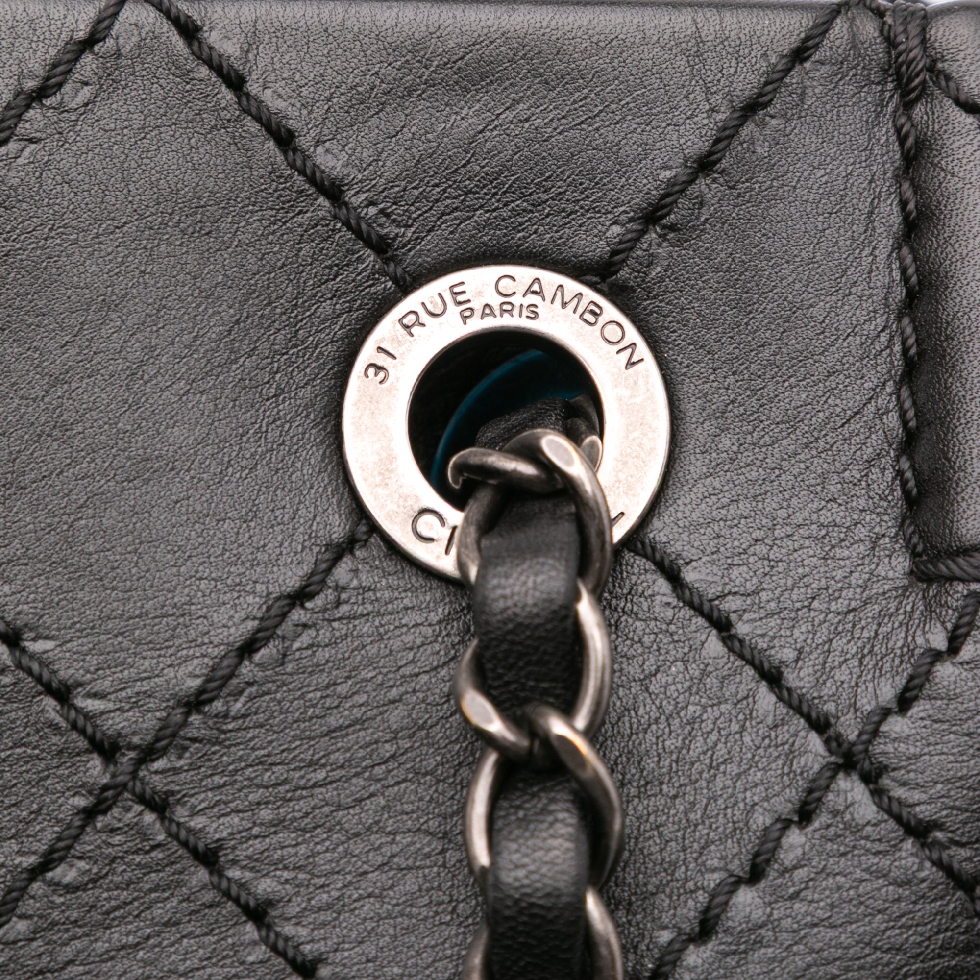 Chanel Medium CC Quilted Calfskin Pocket Tote - image 8