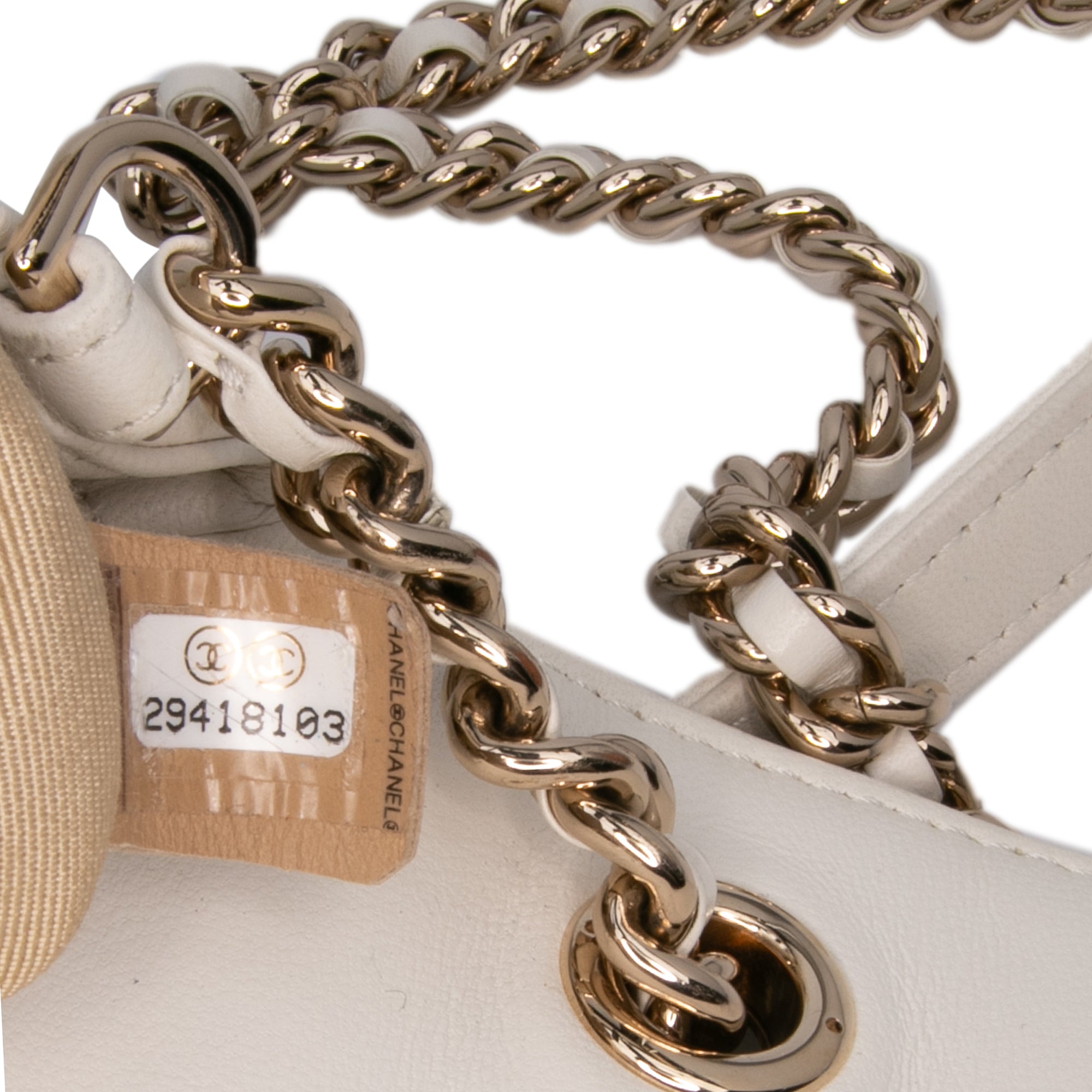 Chanel Quilted Lambskin Studded Beauty Begins Flap - image 6