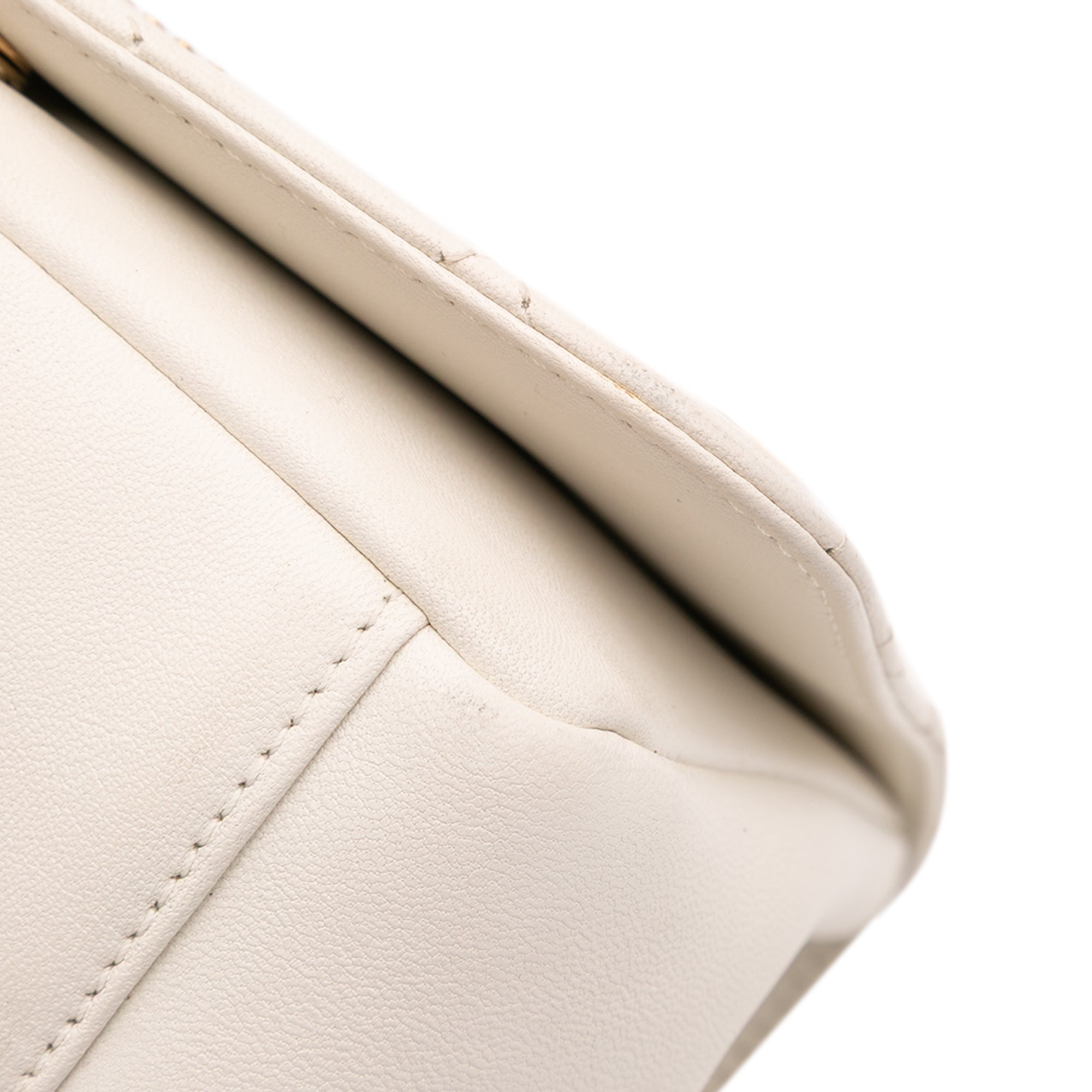 Chanel Quilted Lambskin Studded Beauty Begins Flap - image 7