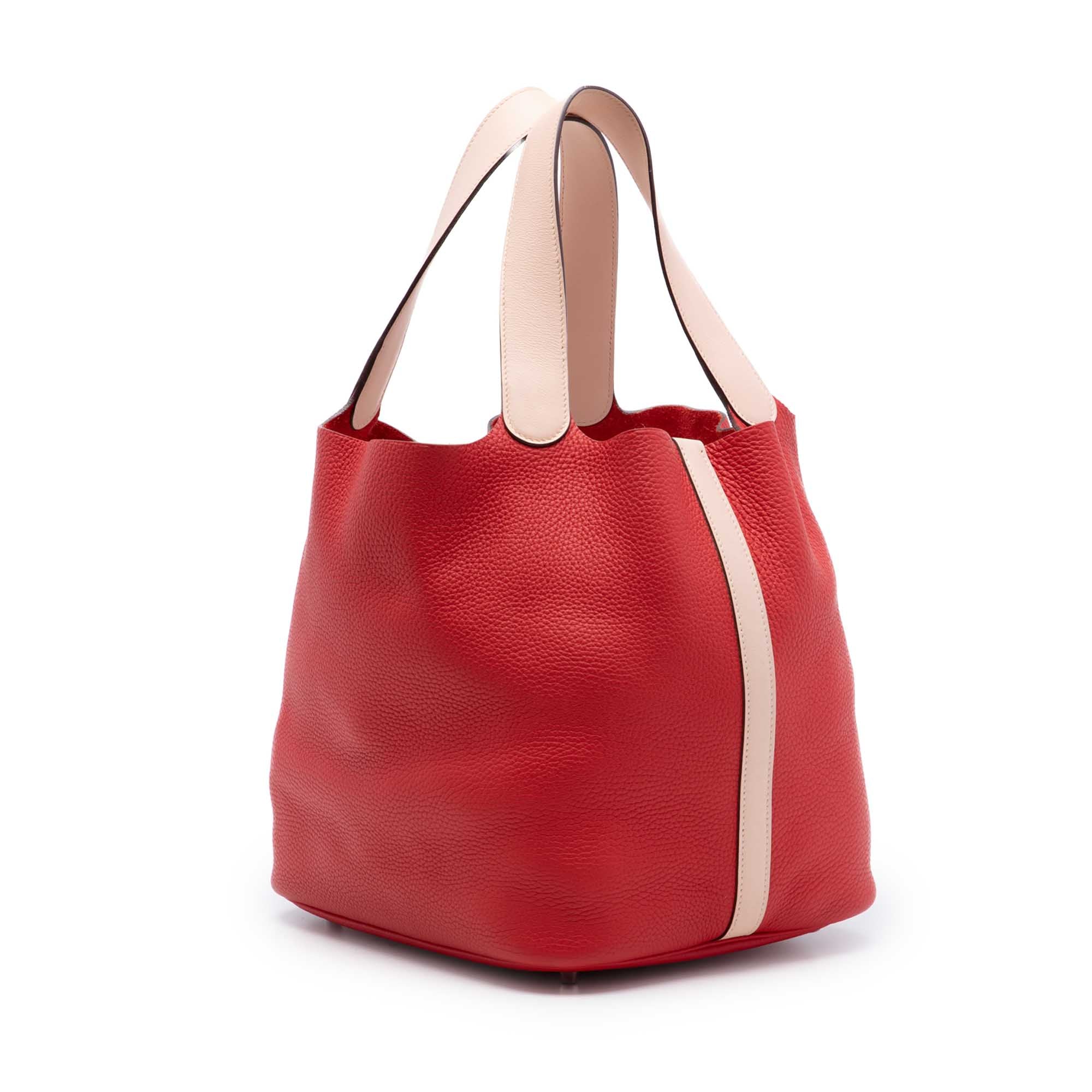 Hermès Bicolor Clemence and Swift Picotin Lock 26 - image 2