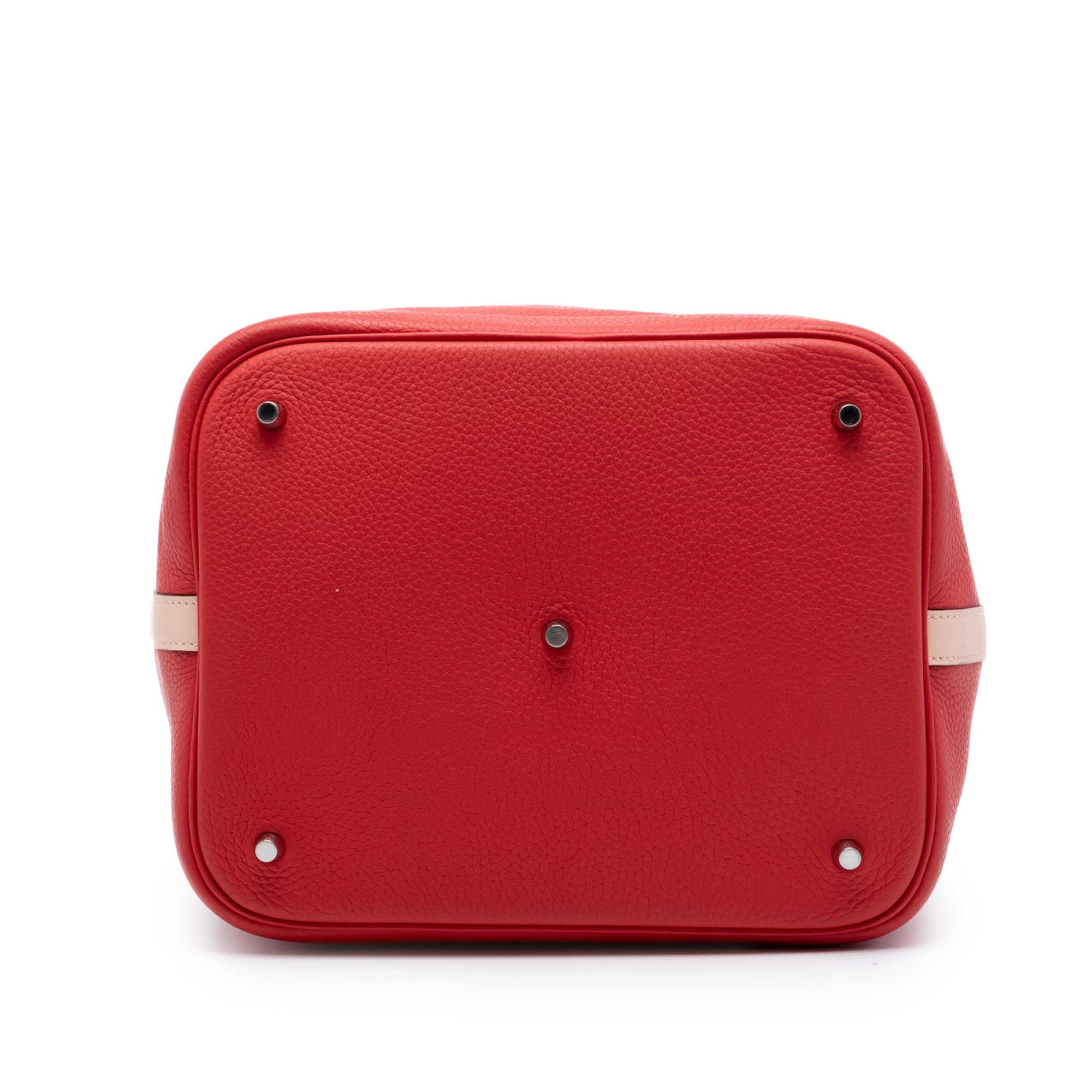 Hermès Bicolor Clemence and Swift Picotin Lock 26 - image 3