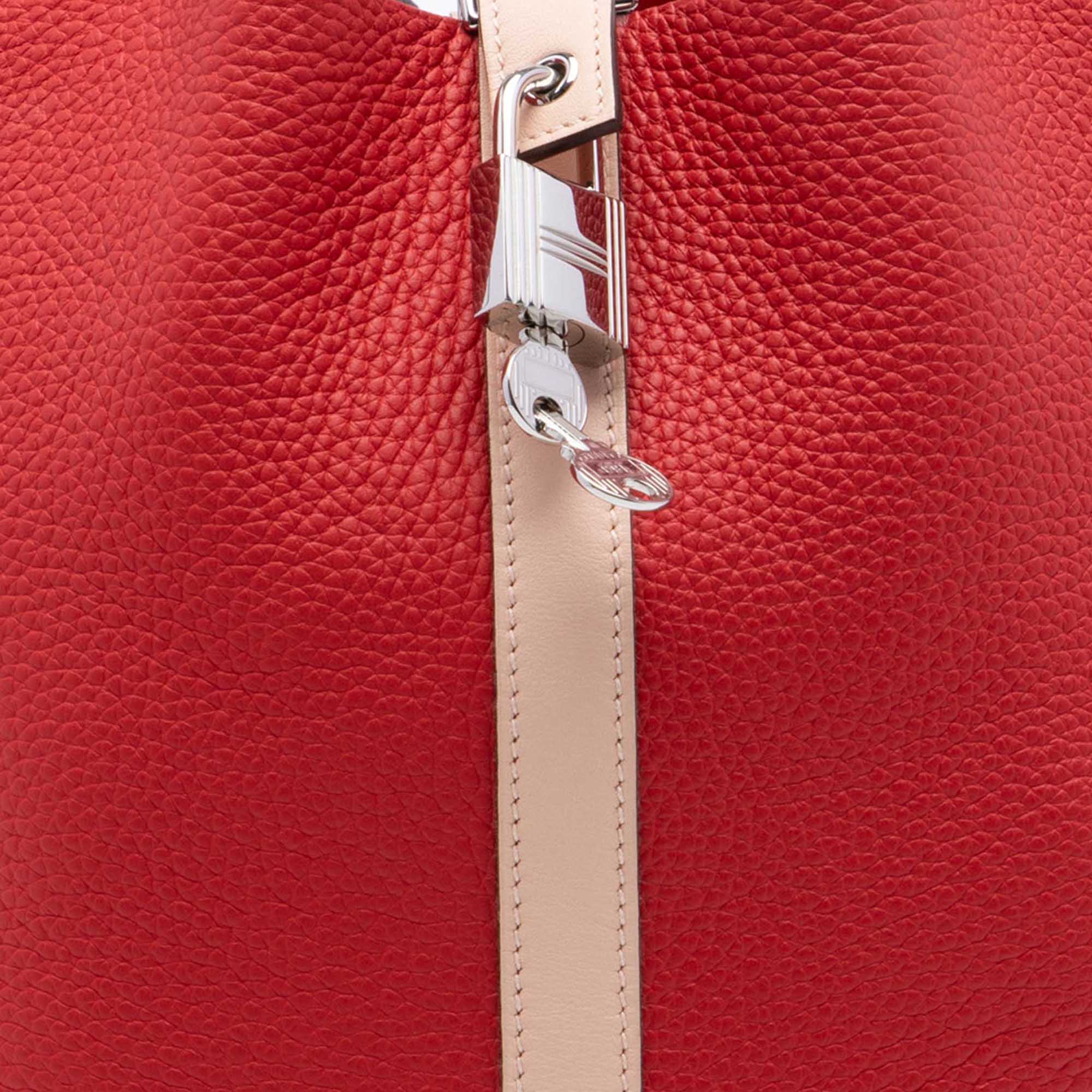 Hermès Bicolor Clemence and Swift Picotin Lock 26 - image 6