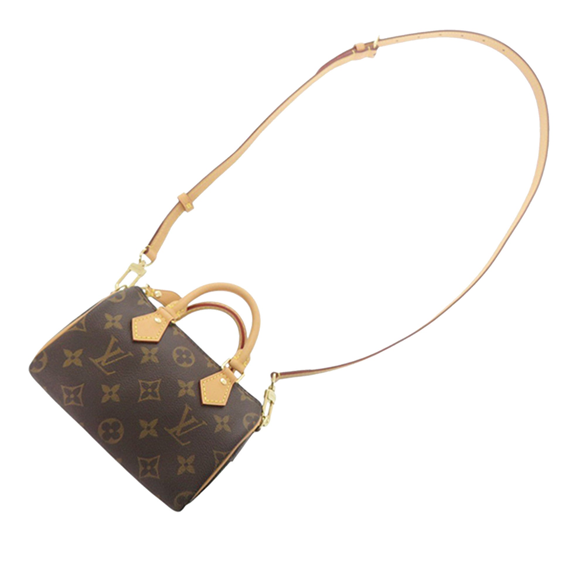 Louis Vuitton Monogram Nano Speedy Bandouliere - image 2
