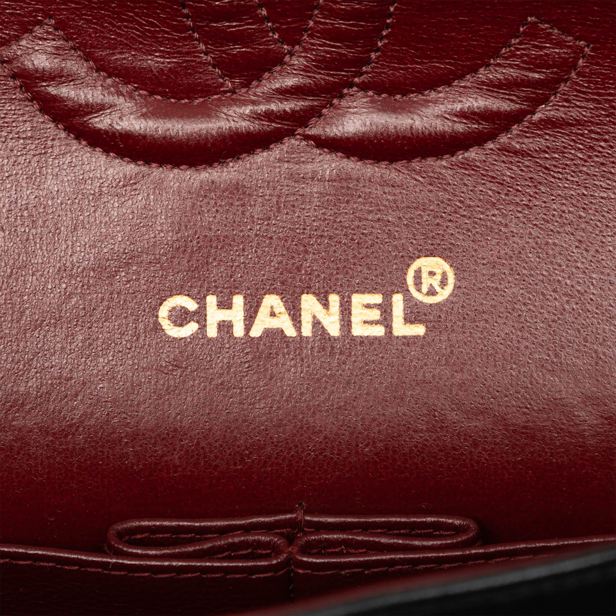 Chanel Medium Classic Chevron Crumpled Calfskin Double Flap - image 5