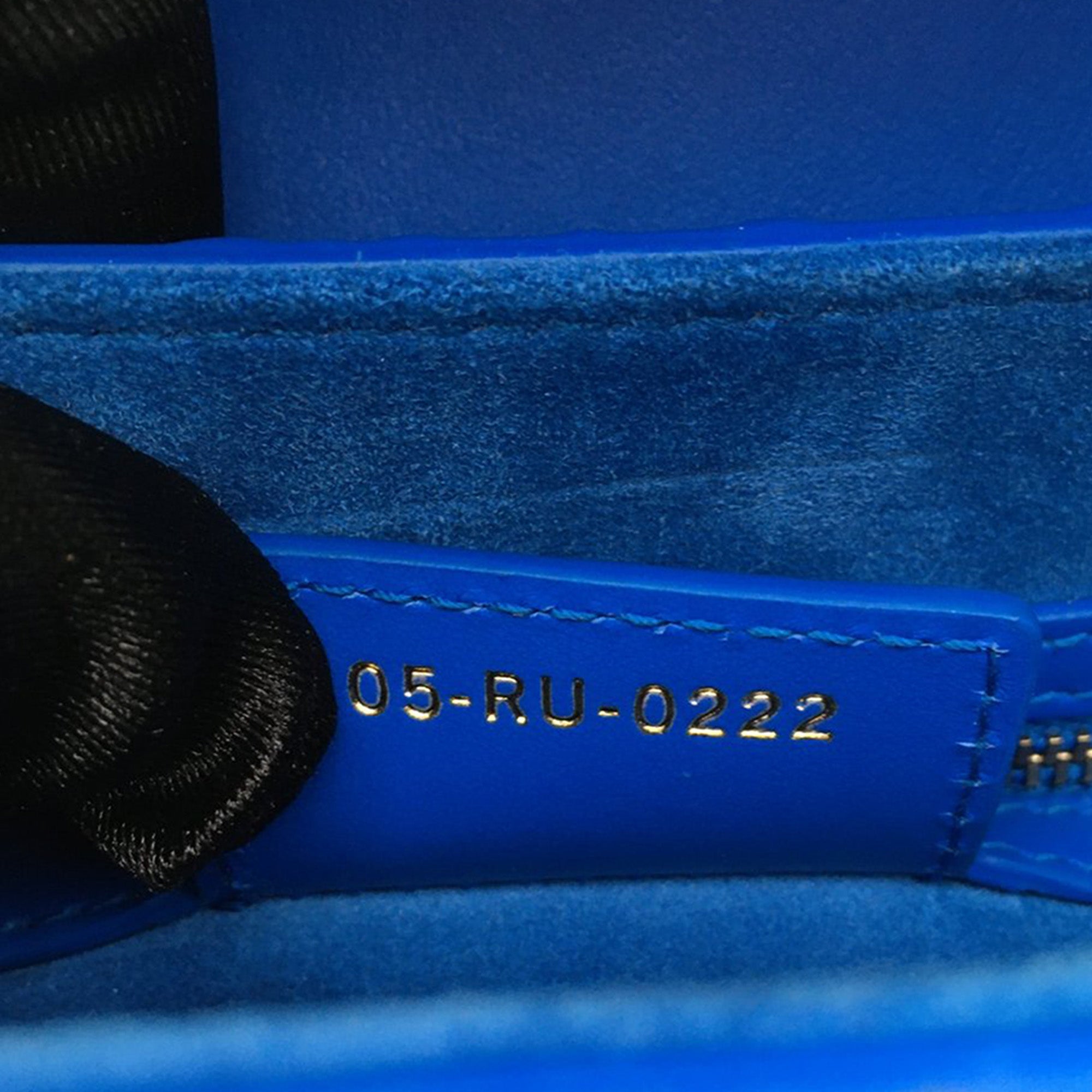 Dior Perforated Oblique Embossed Calfskin Saddle Bag - image 6