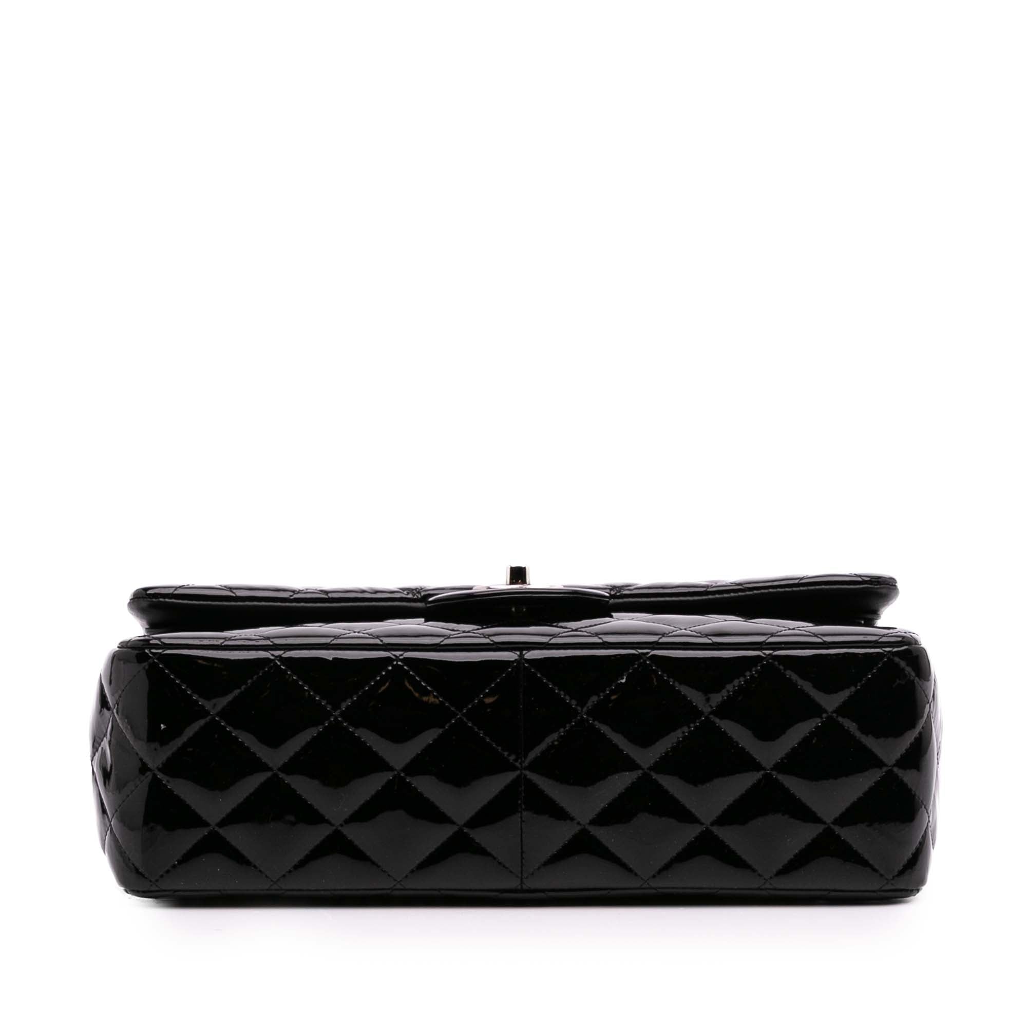 Chanel Jumbo Classic Patent Double Flap - image 3