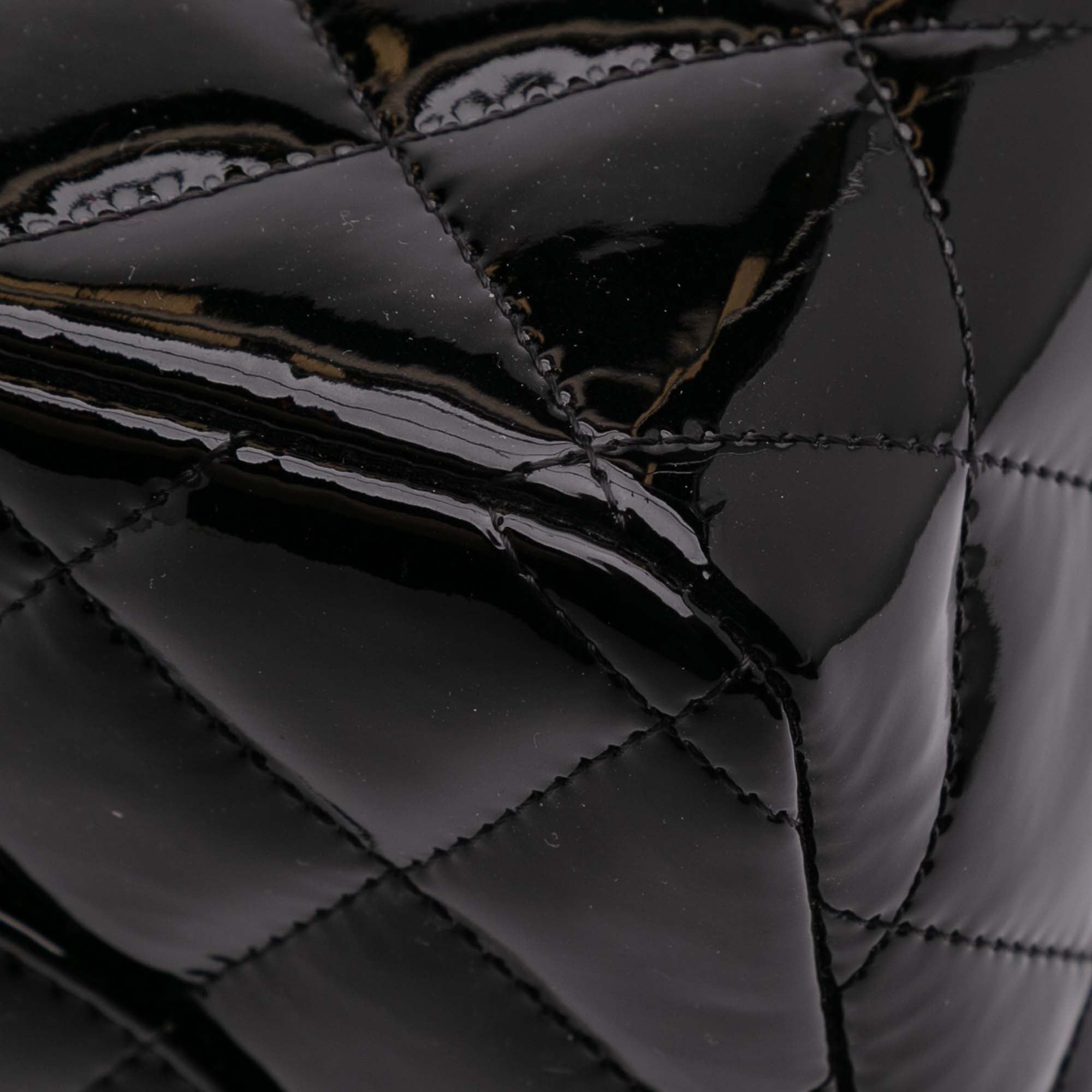 Chanel Jumbo Classic Patent Double Flap - image 7