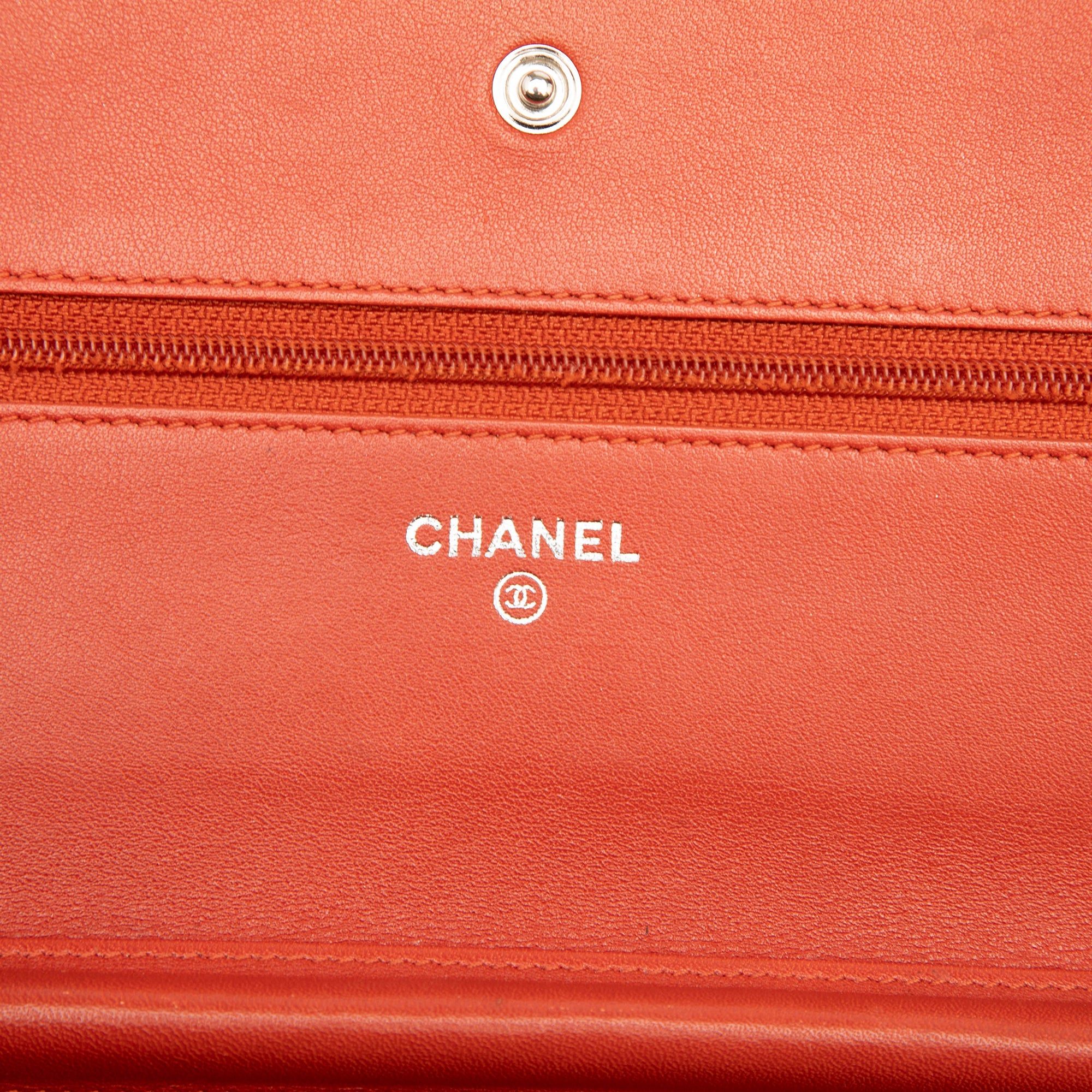 Chanel CC Caviar Wallet On Chain - image 5