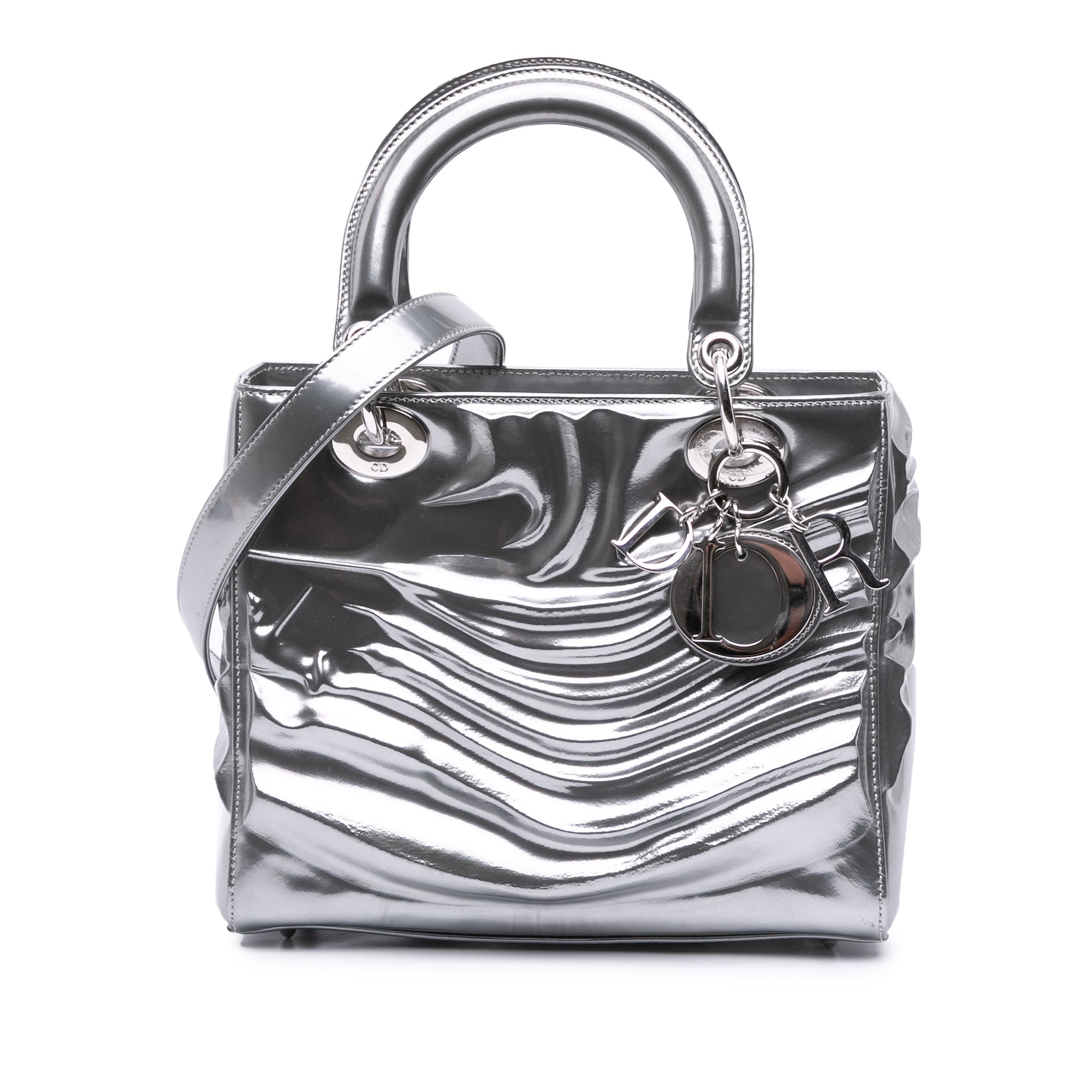 Dior Limited Edition Jason Martin Lady Art Medium Metallic Patent Lady Dior - image 1