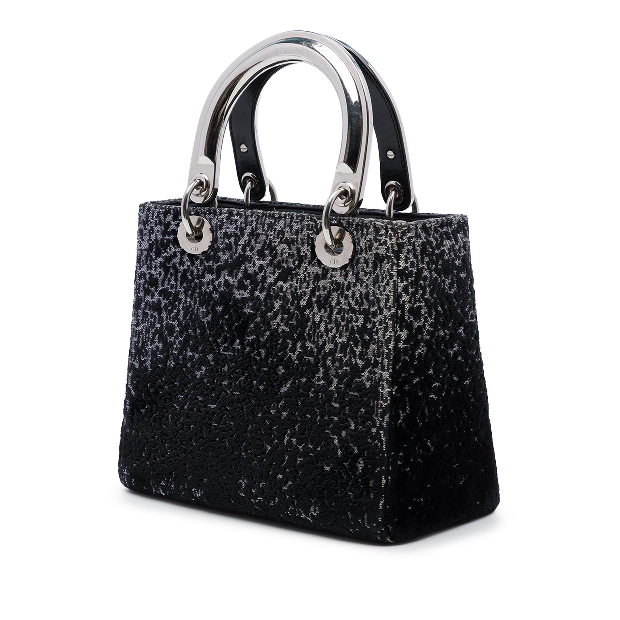 Dior Medium Fabric Lame Lady Dior - image 2
