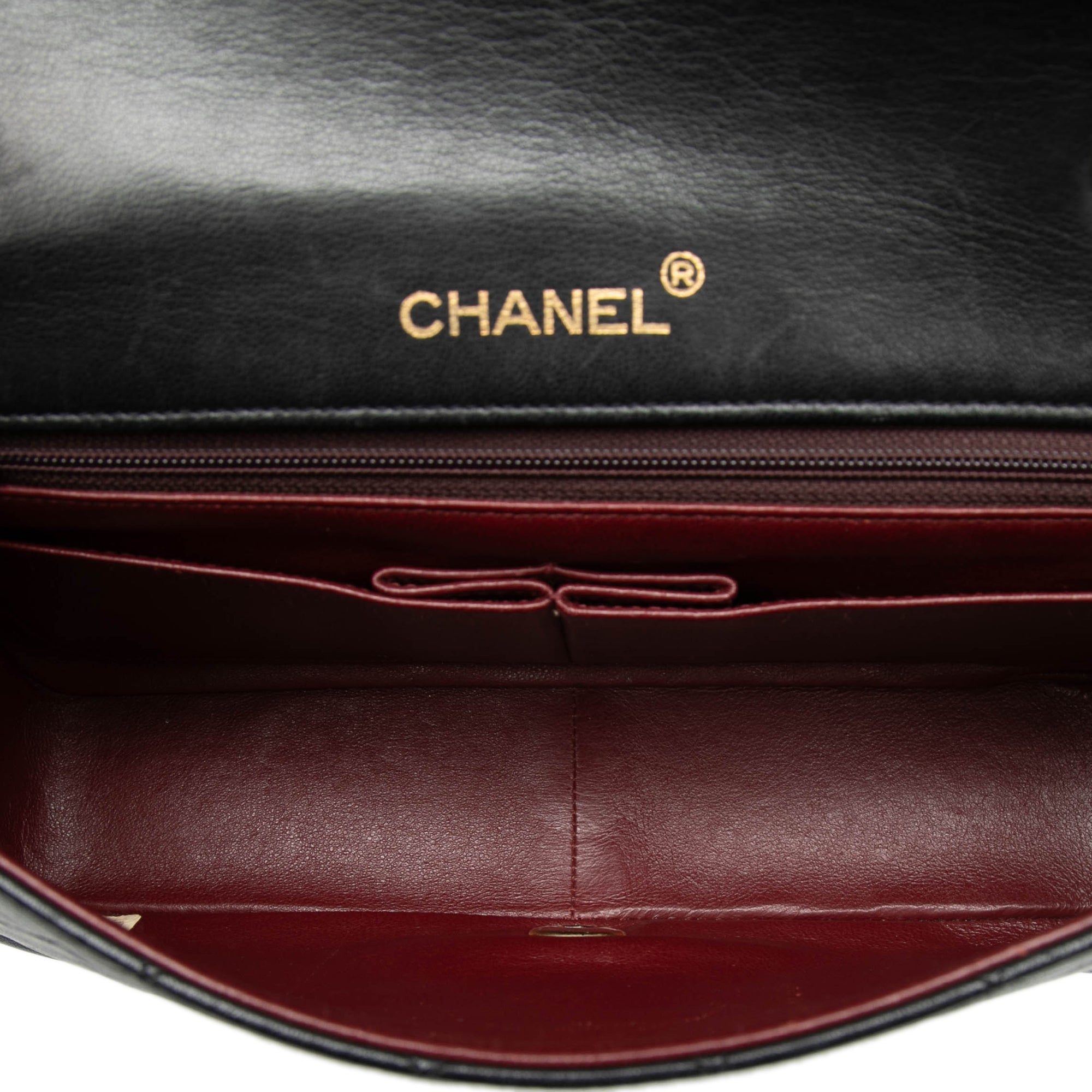 Chanel Medium CC Quilted Lambskin Full Flap - image 4