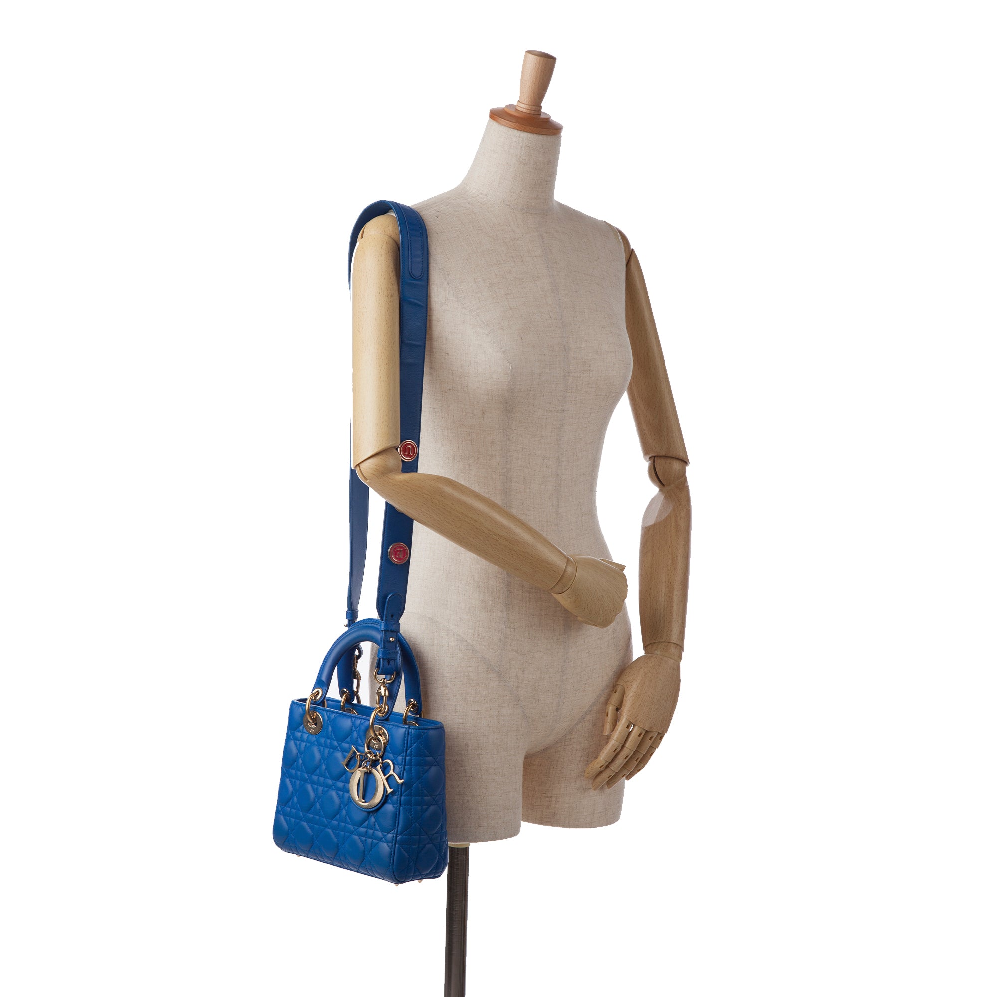 Dior Small Lambskin Cannage My ABC Lady Dior - image 9