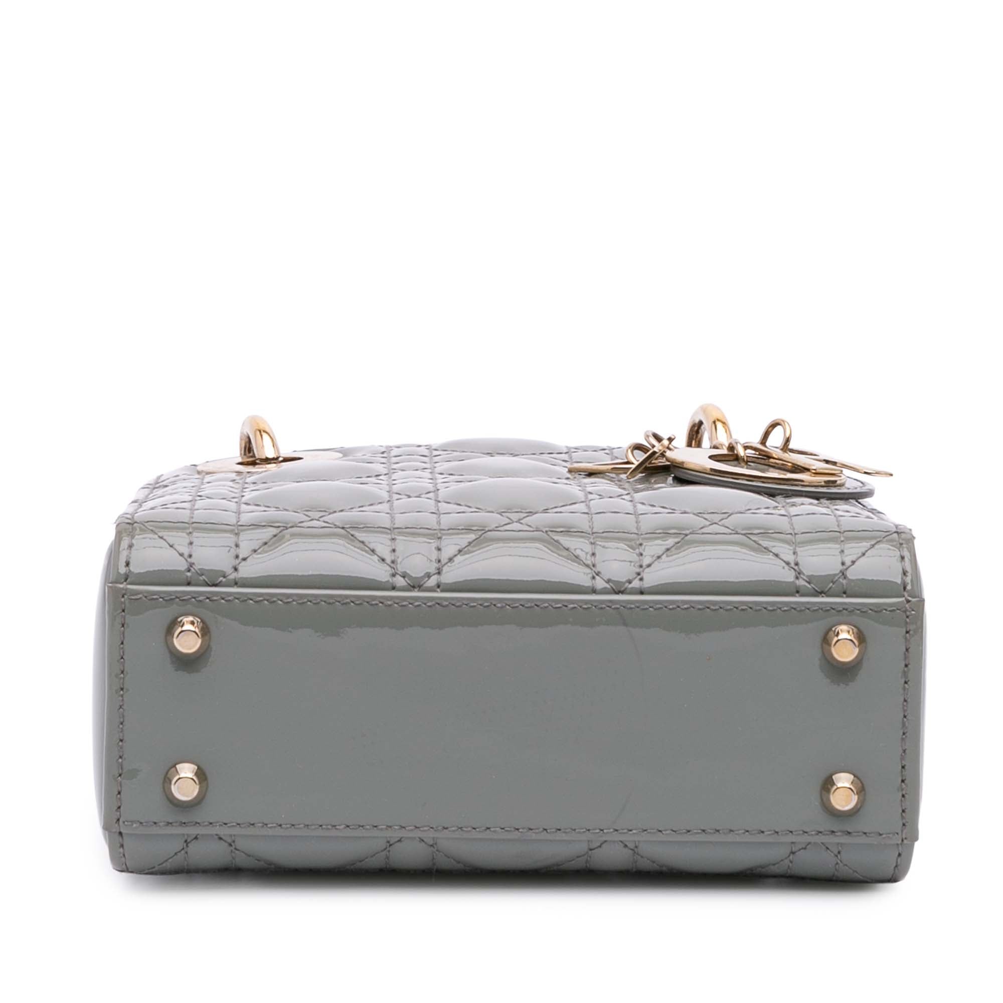 Dior Mini Patent Cannage Lady Dior - image 3