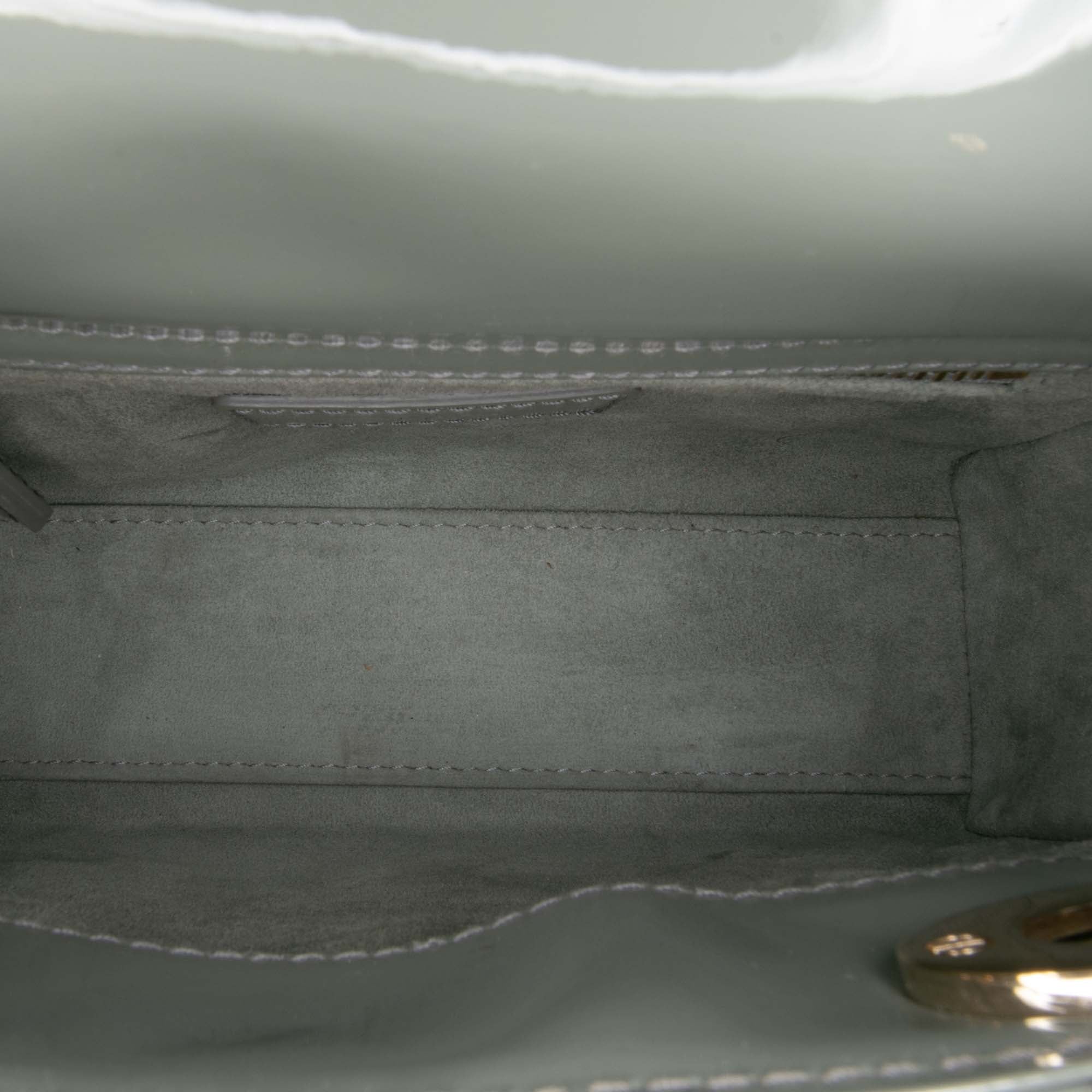 Dior Mini Patent Cannage Lady Dior - image 4