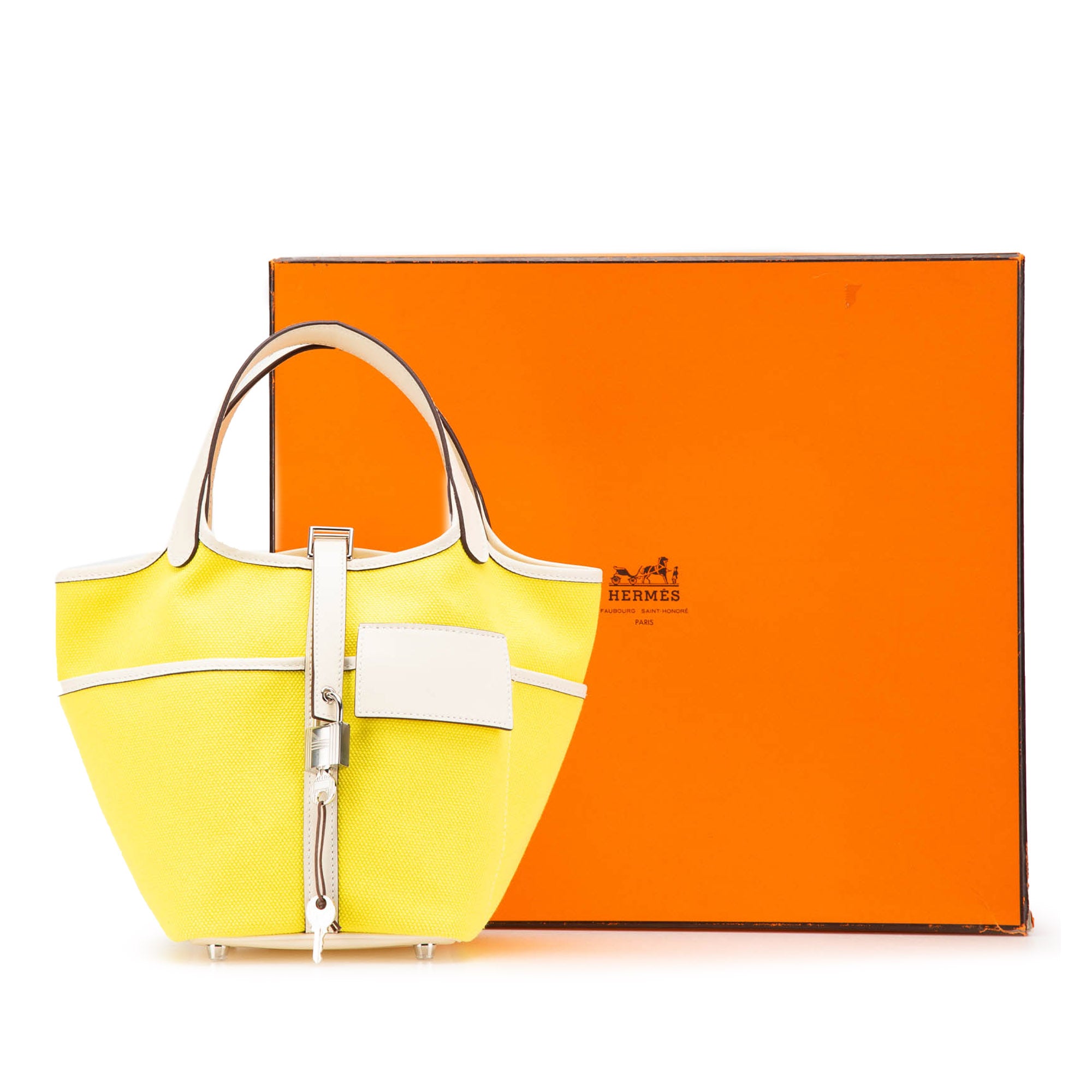 Hermès Toile Goeland and Swift Cargo Picotin Lock 18 - image 14