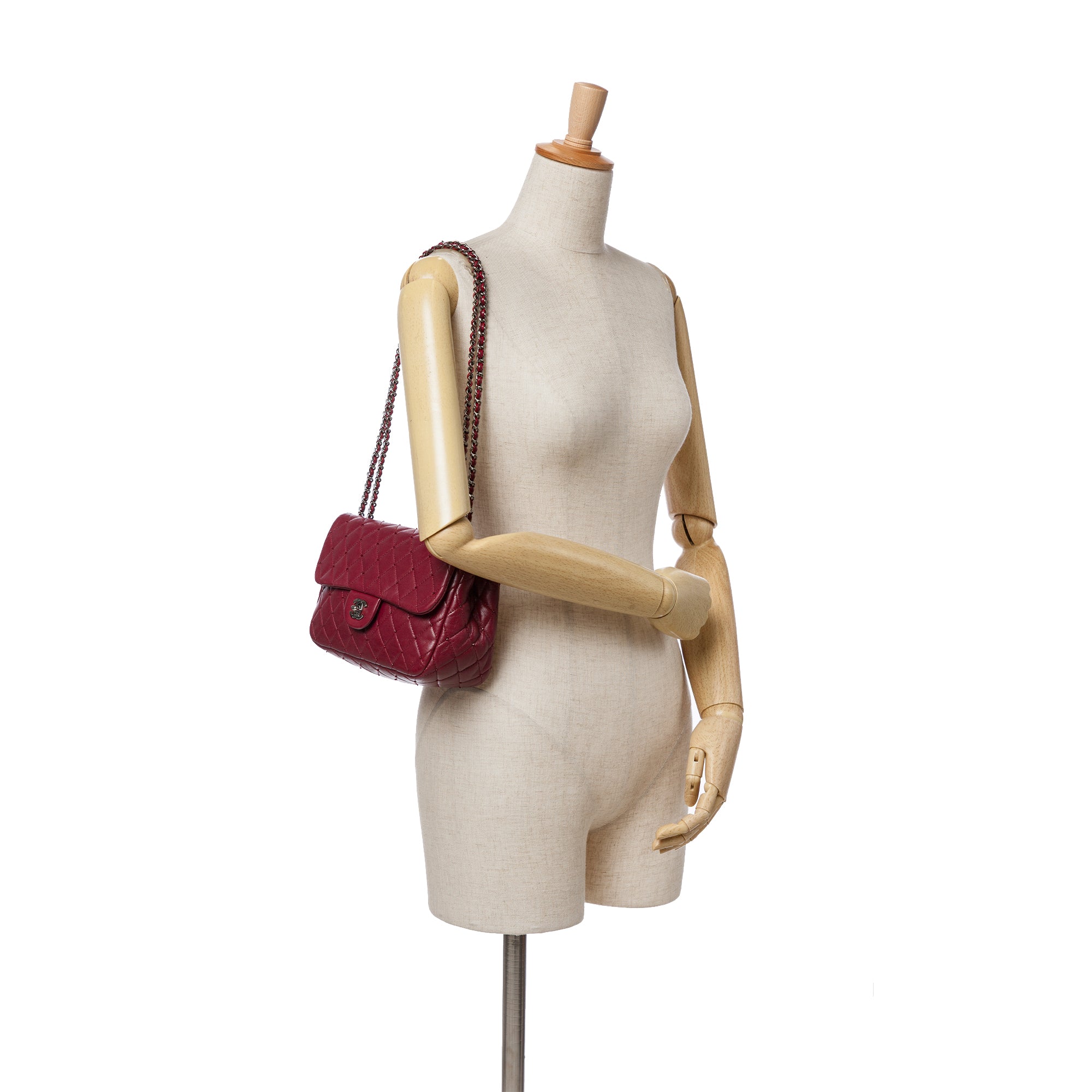 Chanel Small Quilted Lambskin Beaded Single Flap - image 10