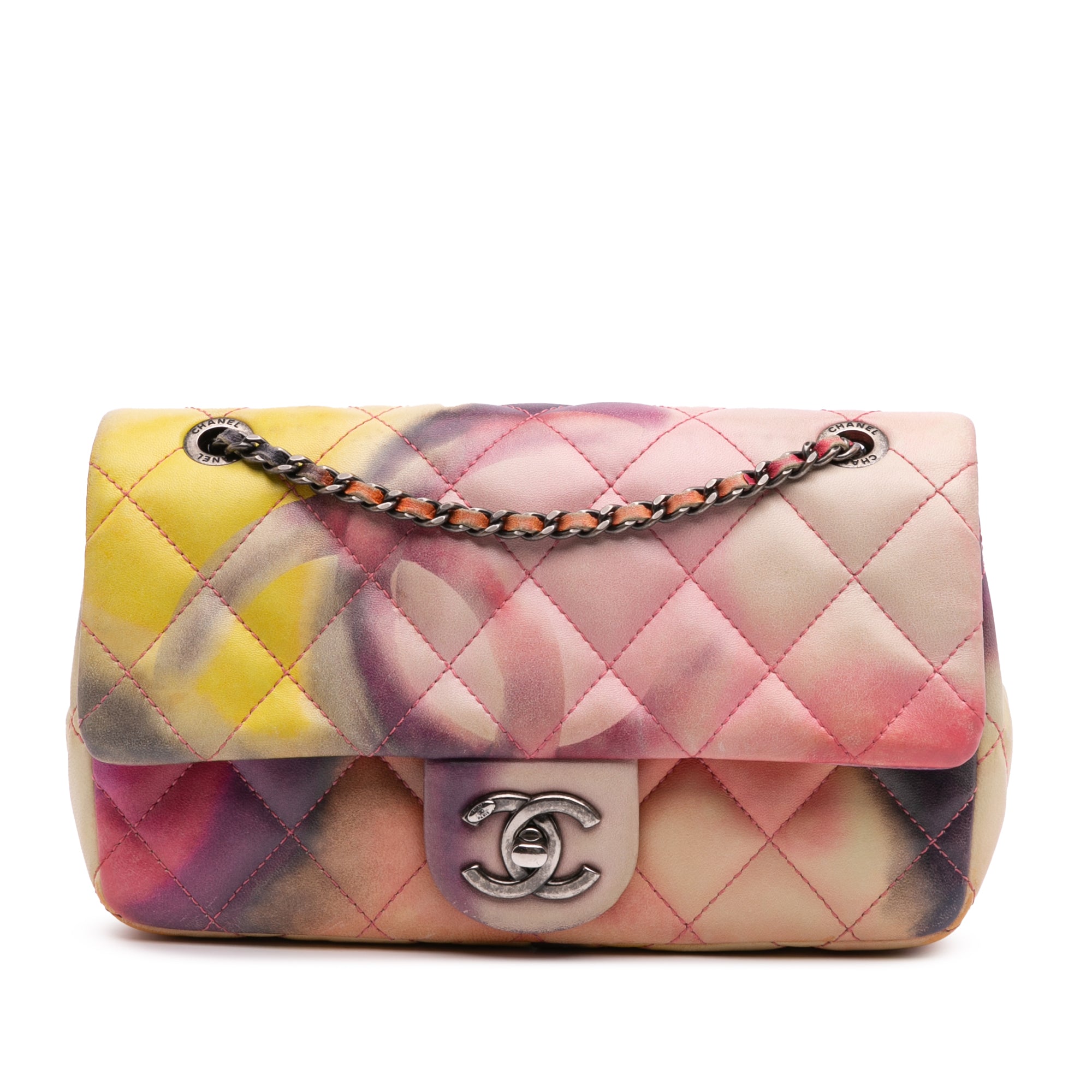 Chanel Small Lambskin Flower Power Single Flap - image 1