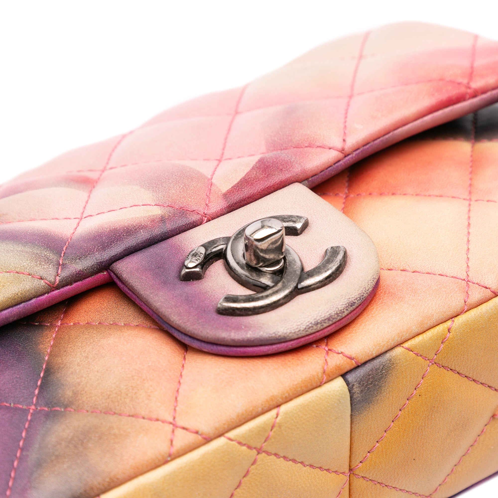Chanel Small Lambskin Flower Power Single Flap - image 7