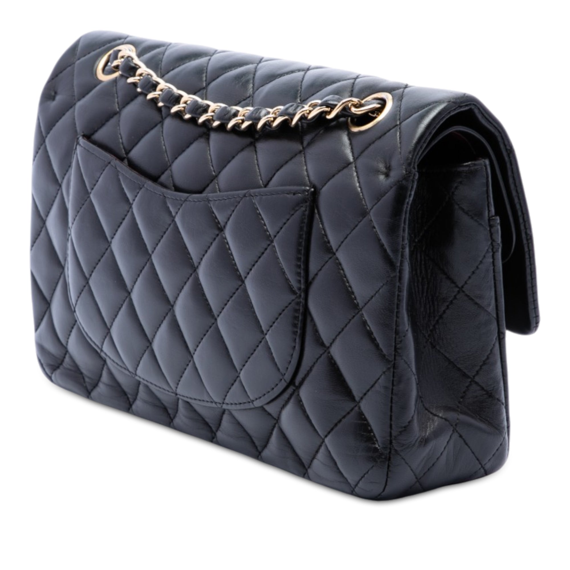 Chanel Medium Classic Lambskin Double Flap - image 2