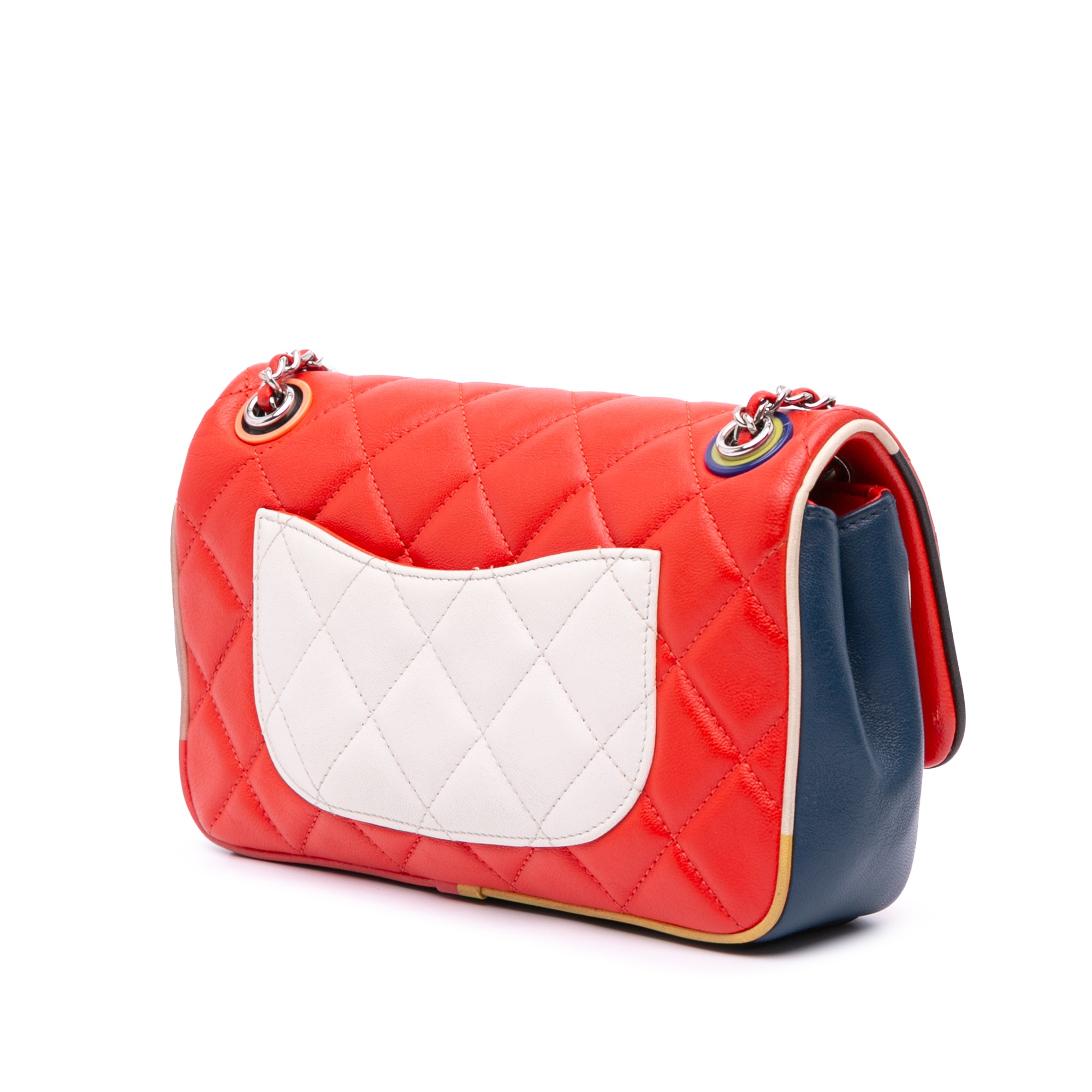 Chanel Small Quilted Lambskin Cuba Color Flap - image 2