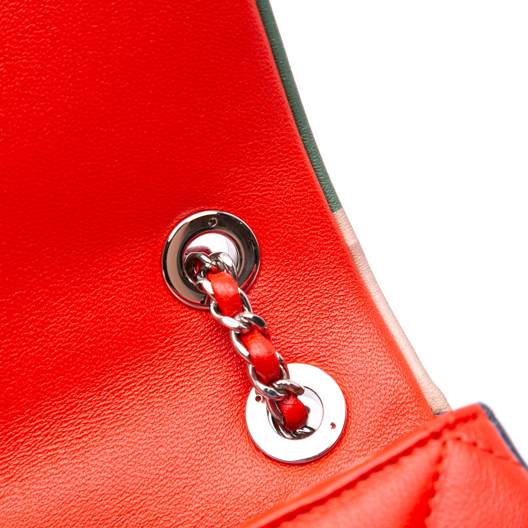 Chanel Small Quilted Lambskin Cuba Color Flap - image 6