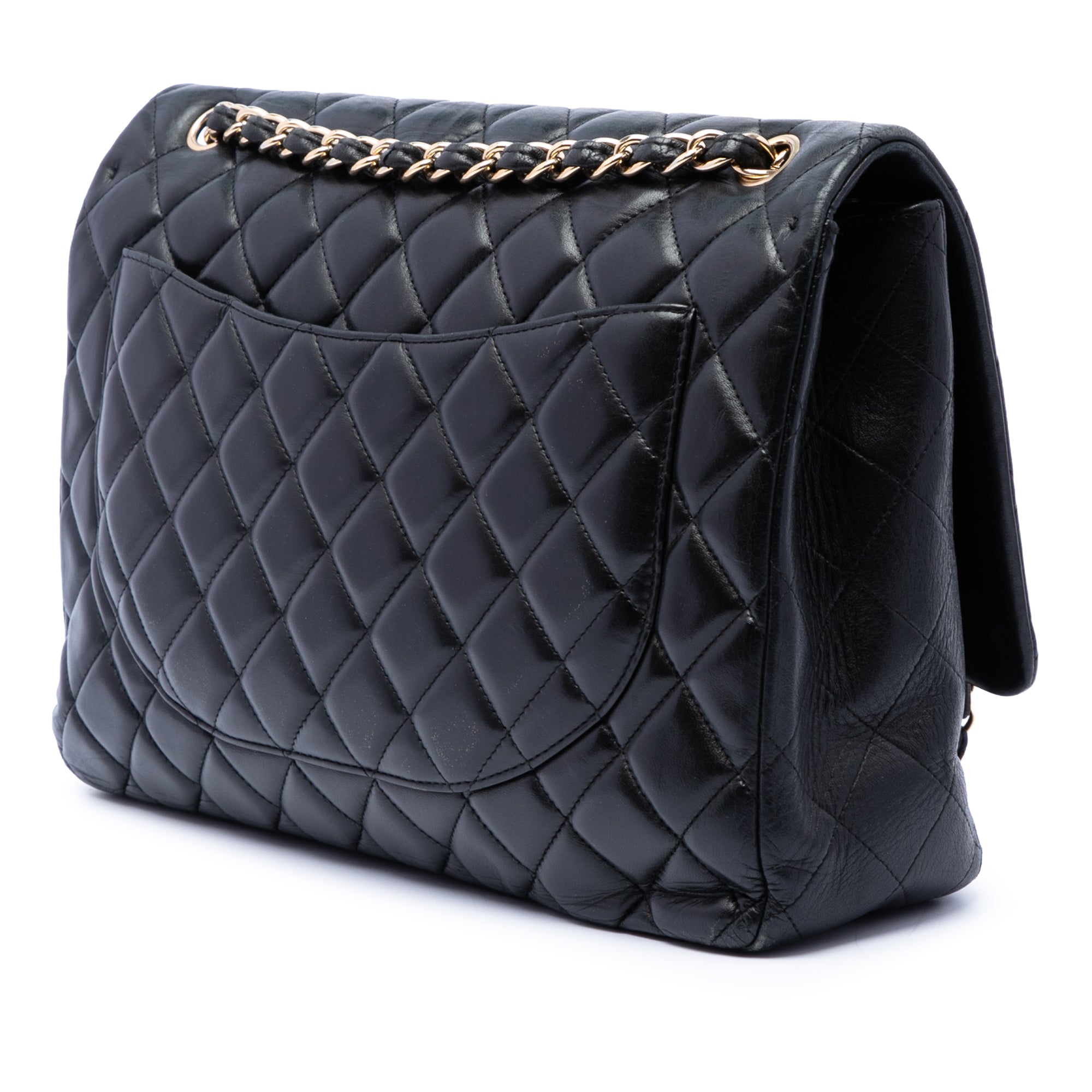 Chanel Maxi Classic Lambskin Single Flap - image 2