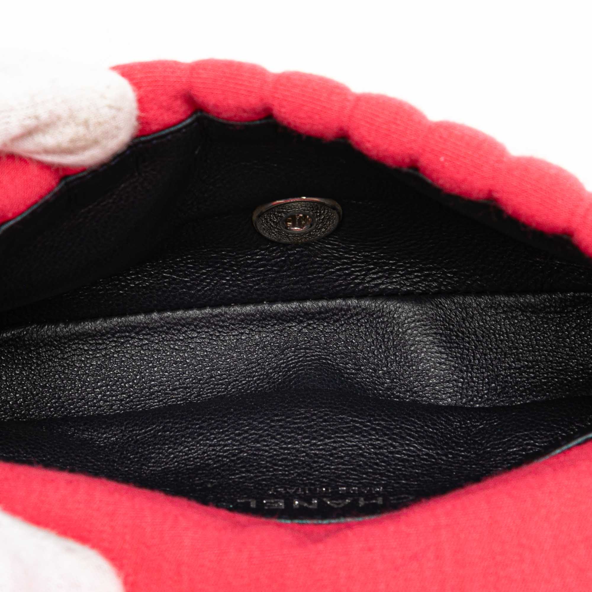 Chanel Mini Vertical Quilted Jersey Single Flap - image 4