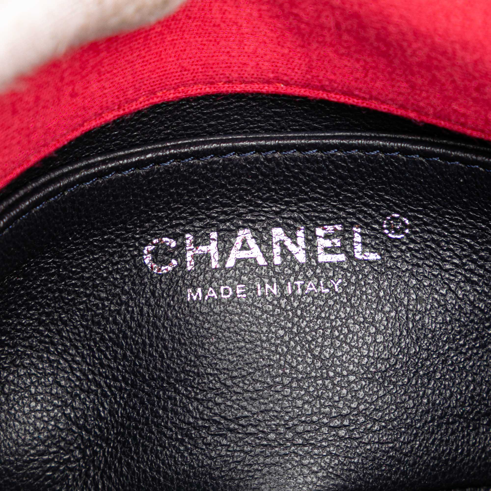 Chanel Mini Vertical Quilted Jersey Single Flap - image 5