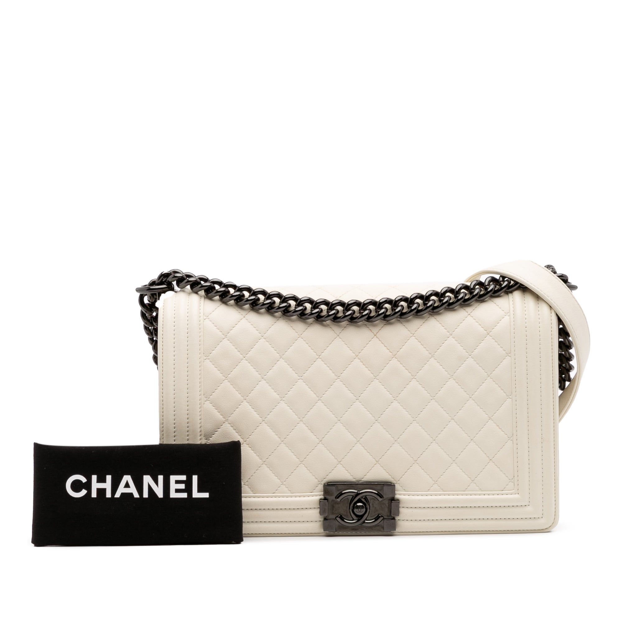 Chanel Medium Quilted Lambskin Boy Flap - image 12