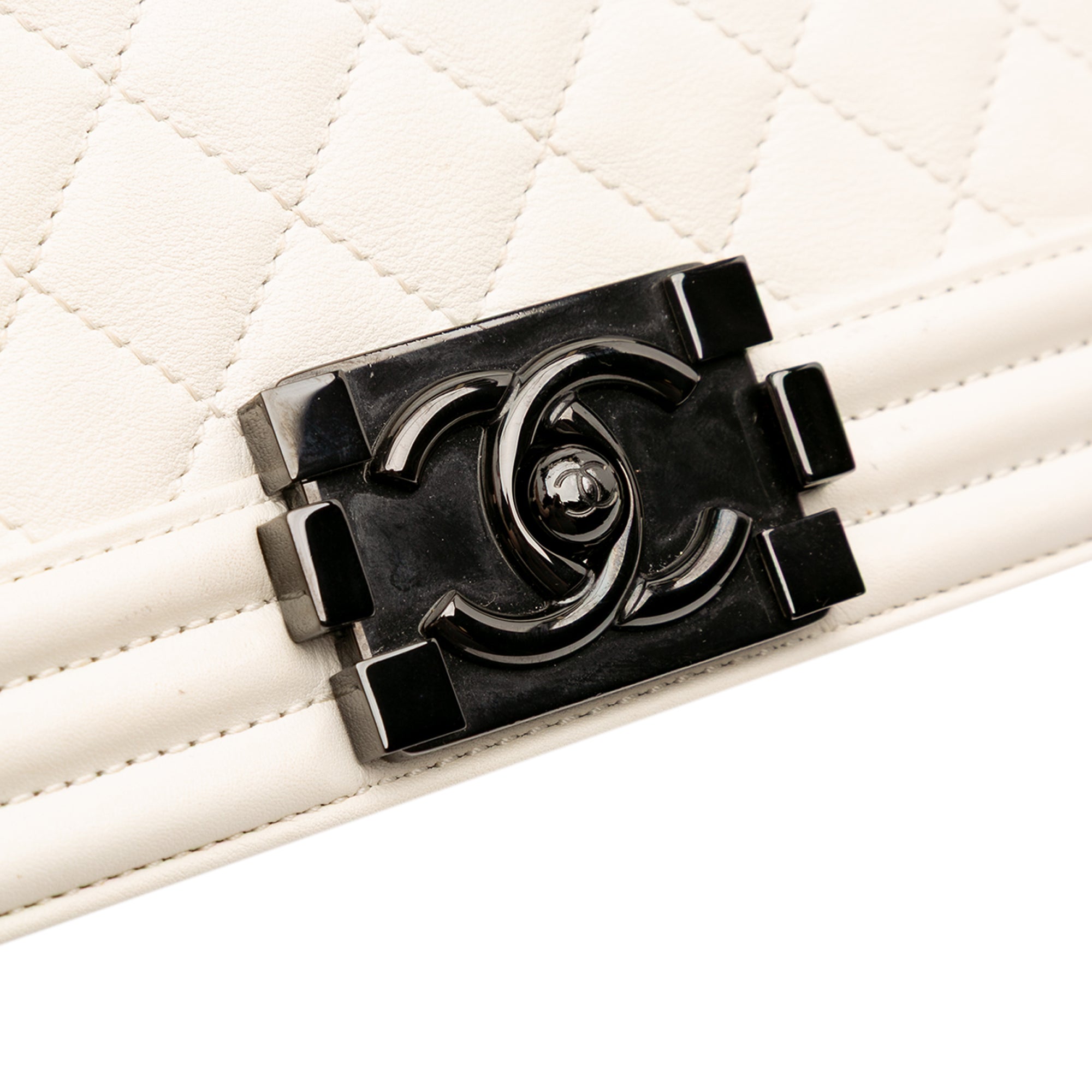 Chanel Medium Quilted Lambskin Boy Flap - image 8