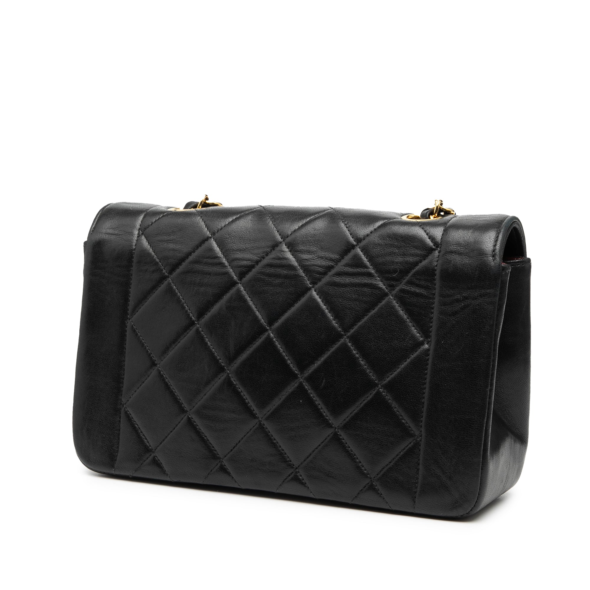 Chanel Small Lambskin Diana Flap - image 2