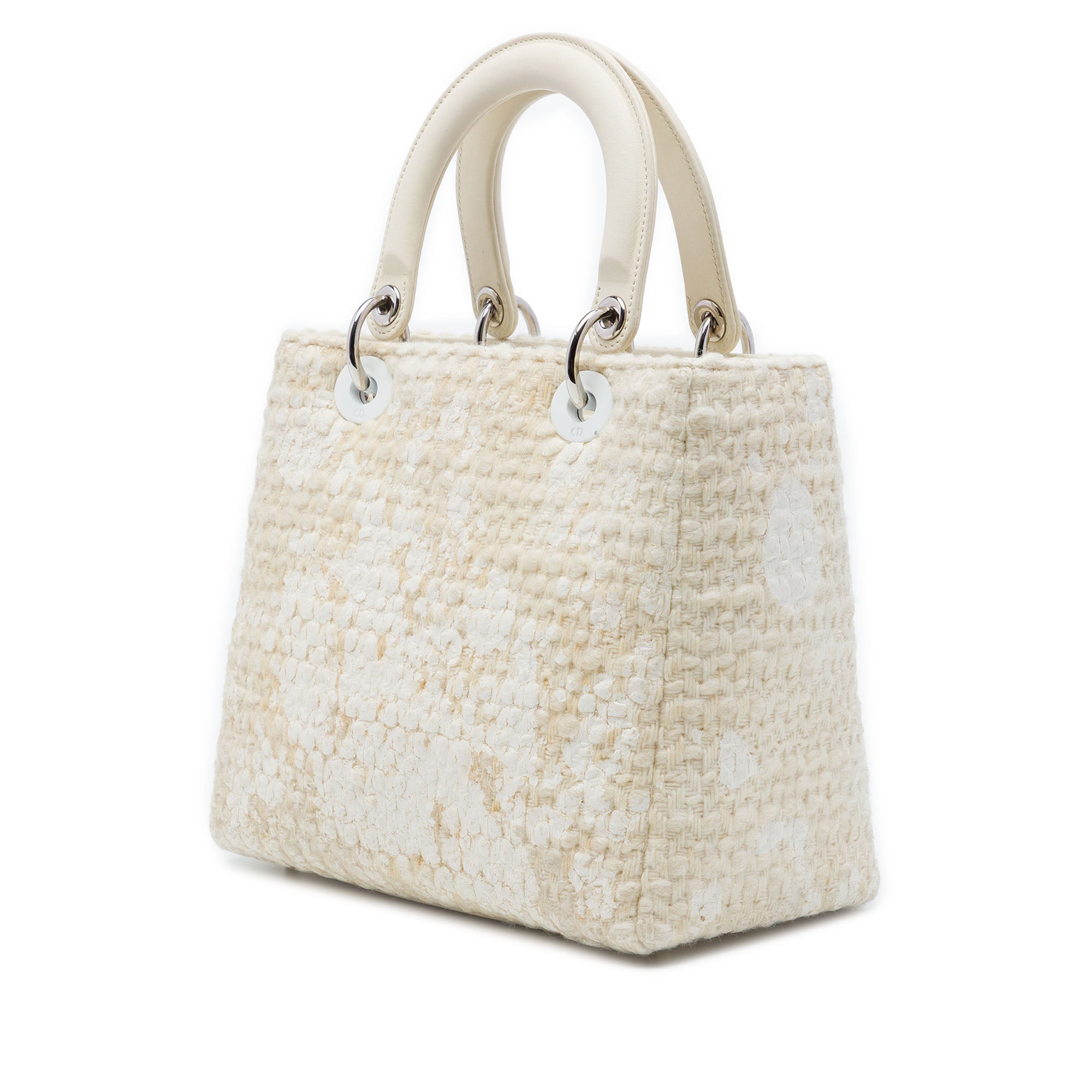 Dior Medium Tweed Pearl Lady Dior - image 2