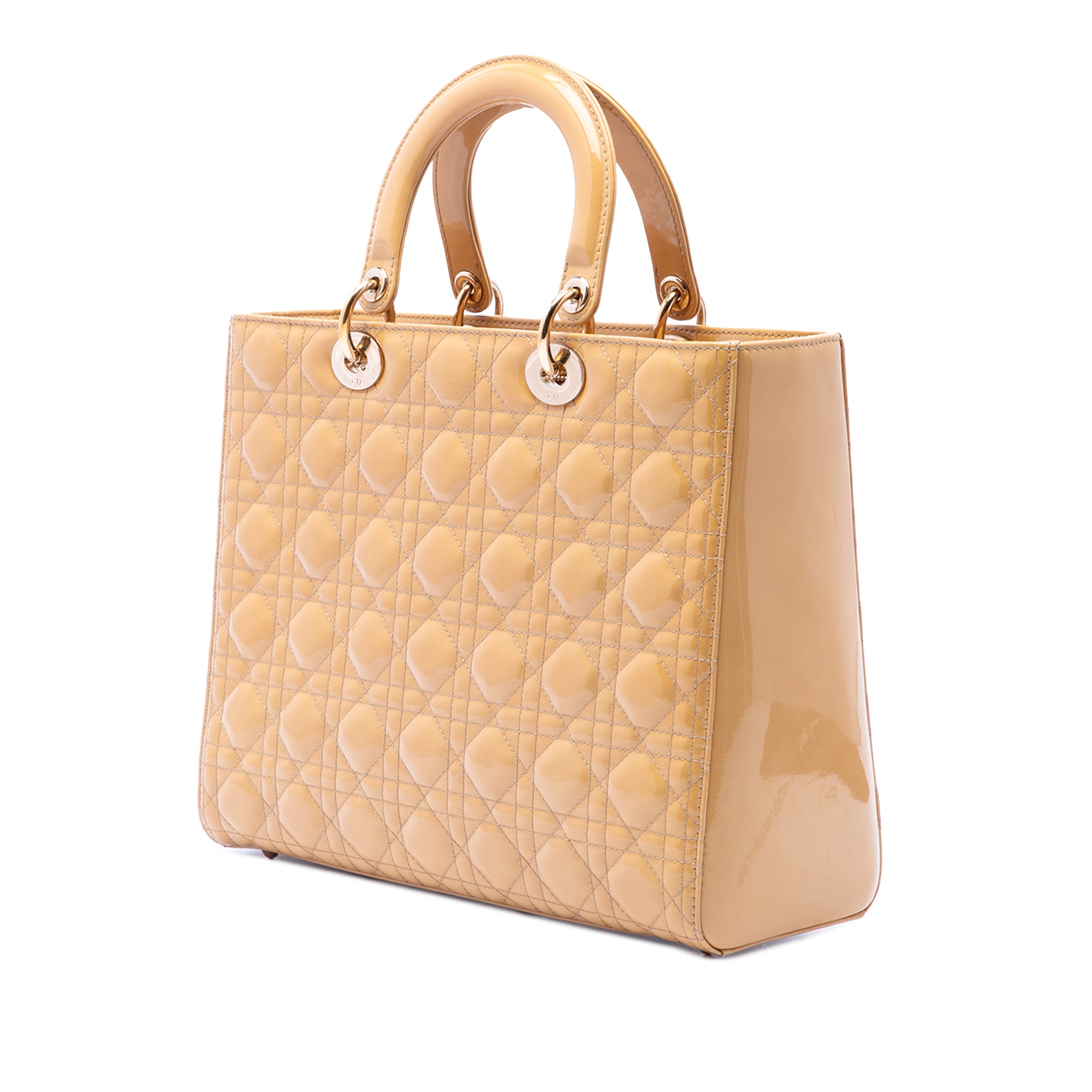 Dior Large Patent Cannage Lady Dior - image 2