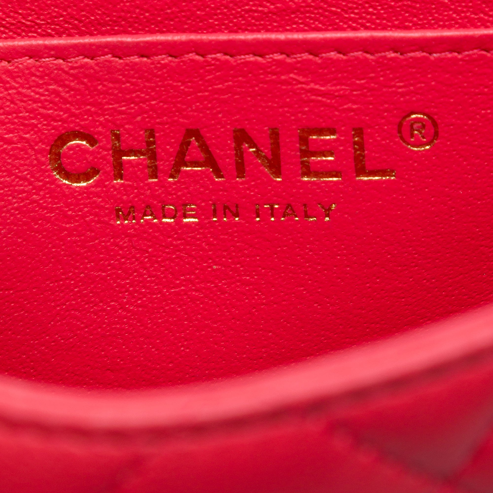 Chanel Mini Square Classic Lambskin Single Flap - image 5