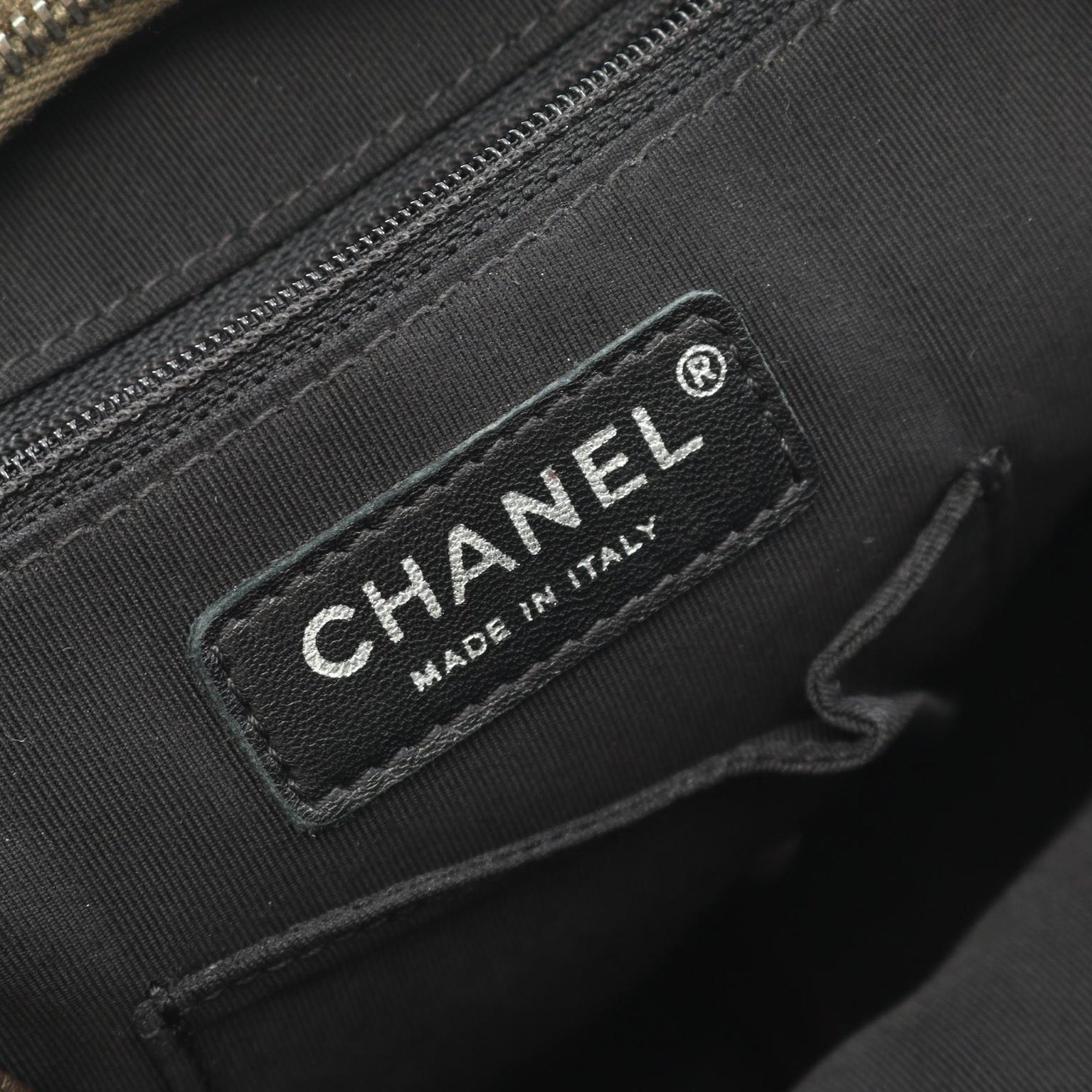 Chanel Leather Drawstring Backpack - image 4