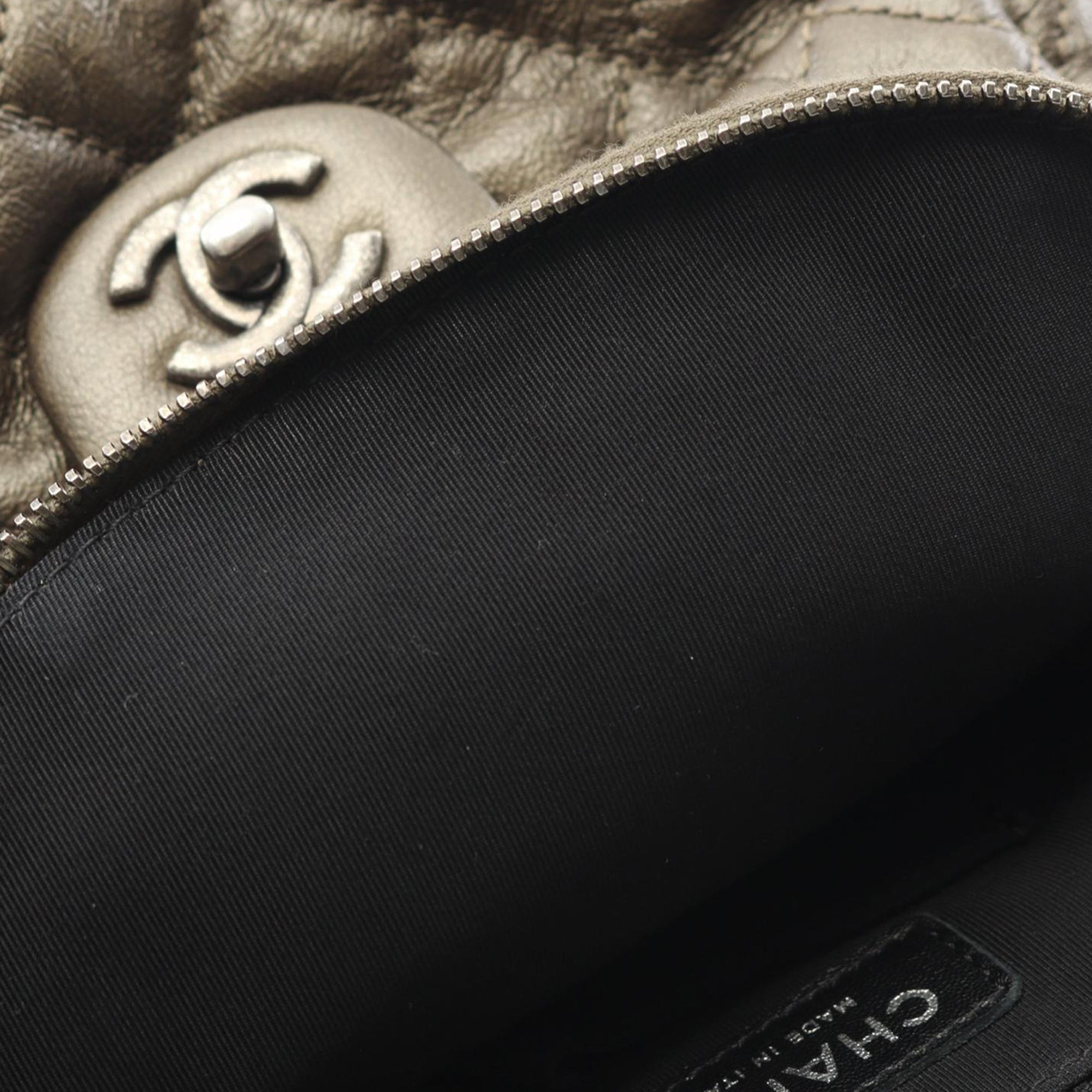 Chanel Leather Drawstring Backpack - image 6