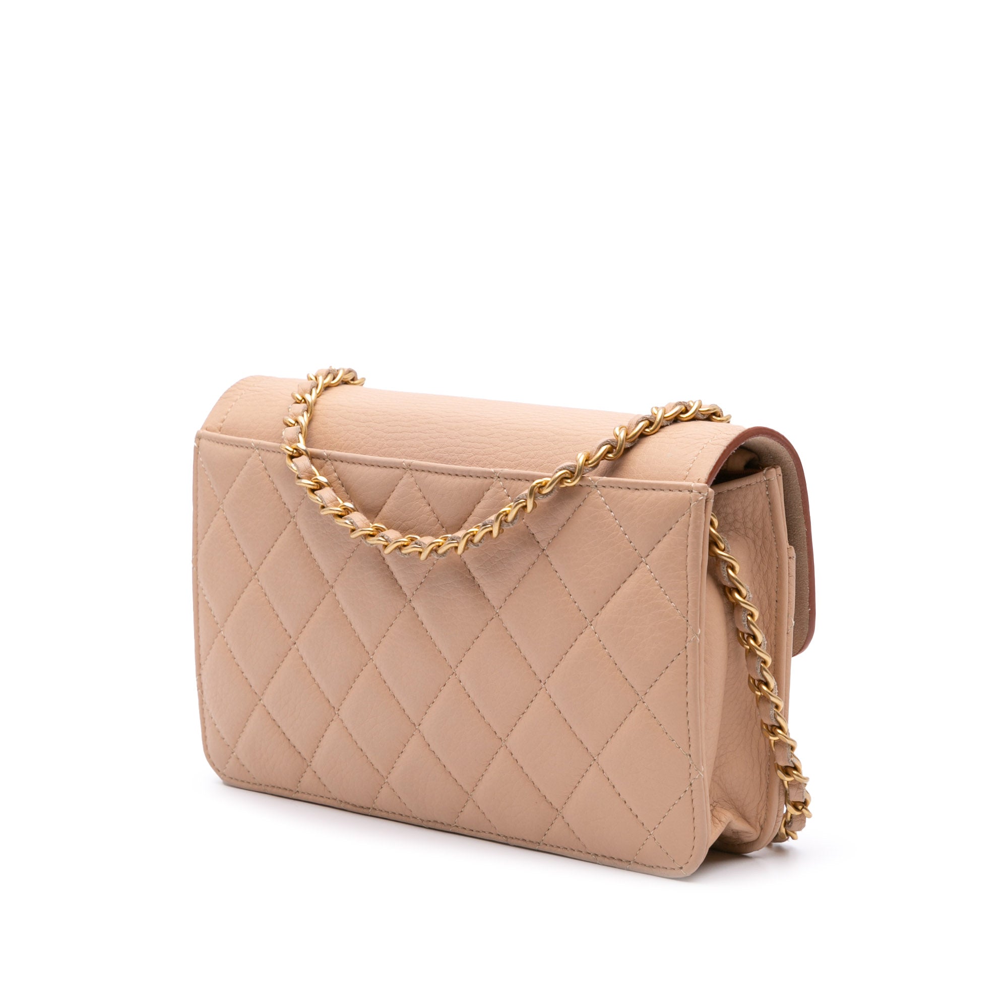Chanel CC Quilted Calfskin Archi Chic Wallet On Chain - image 2