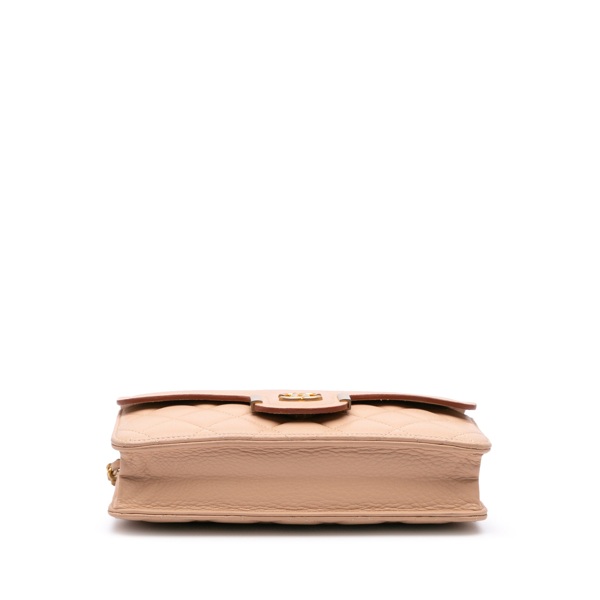 Chanel CC Quilted Calfskin Archi Chic Wallet On Chain - image 3