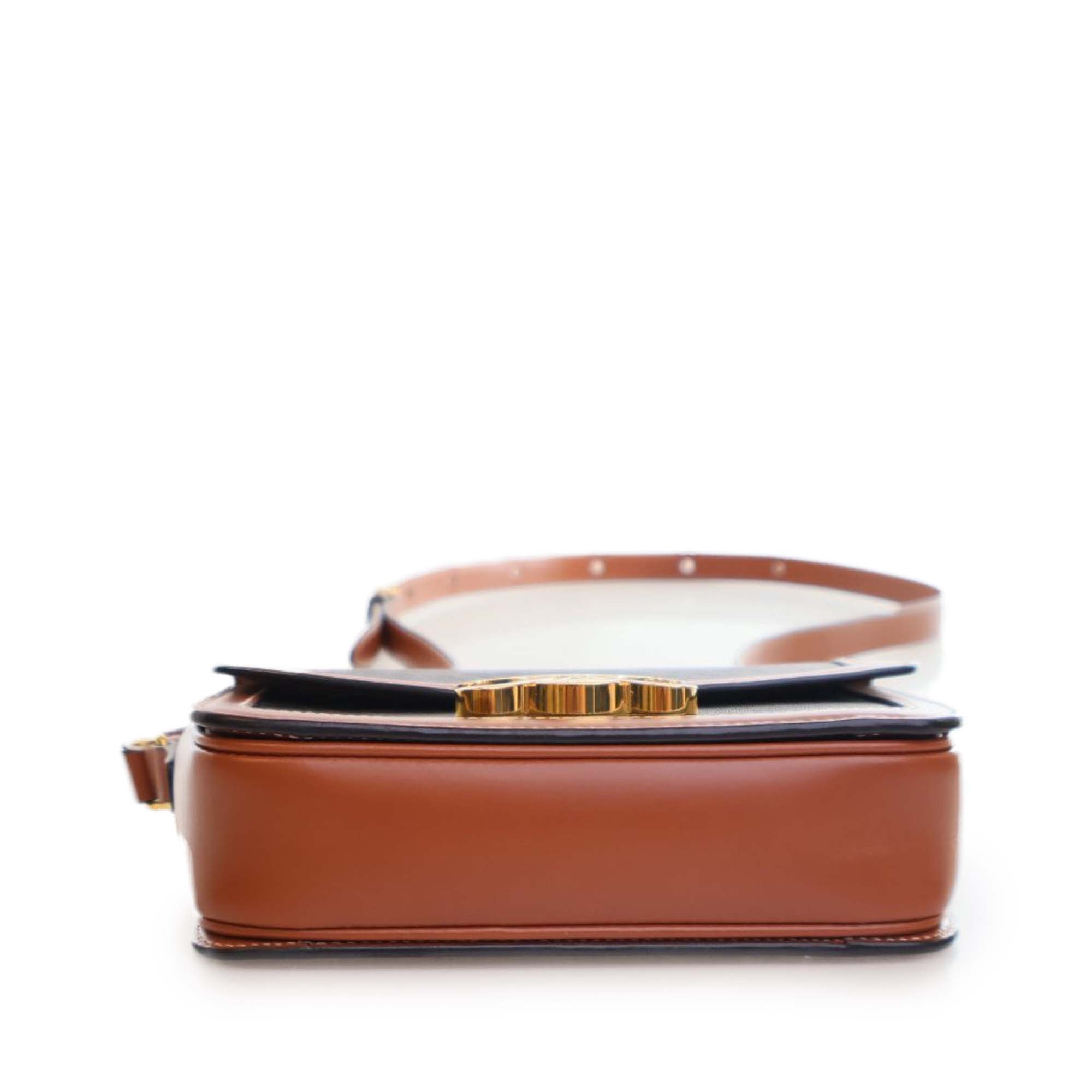 Celine Teen Triomphe Coated Canvas and Calfskin Triomphe Crossbody - image 5