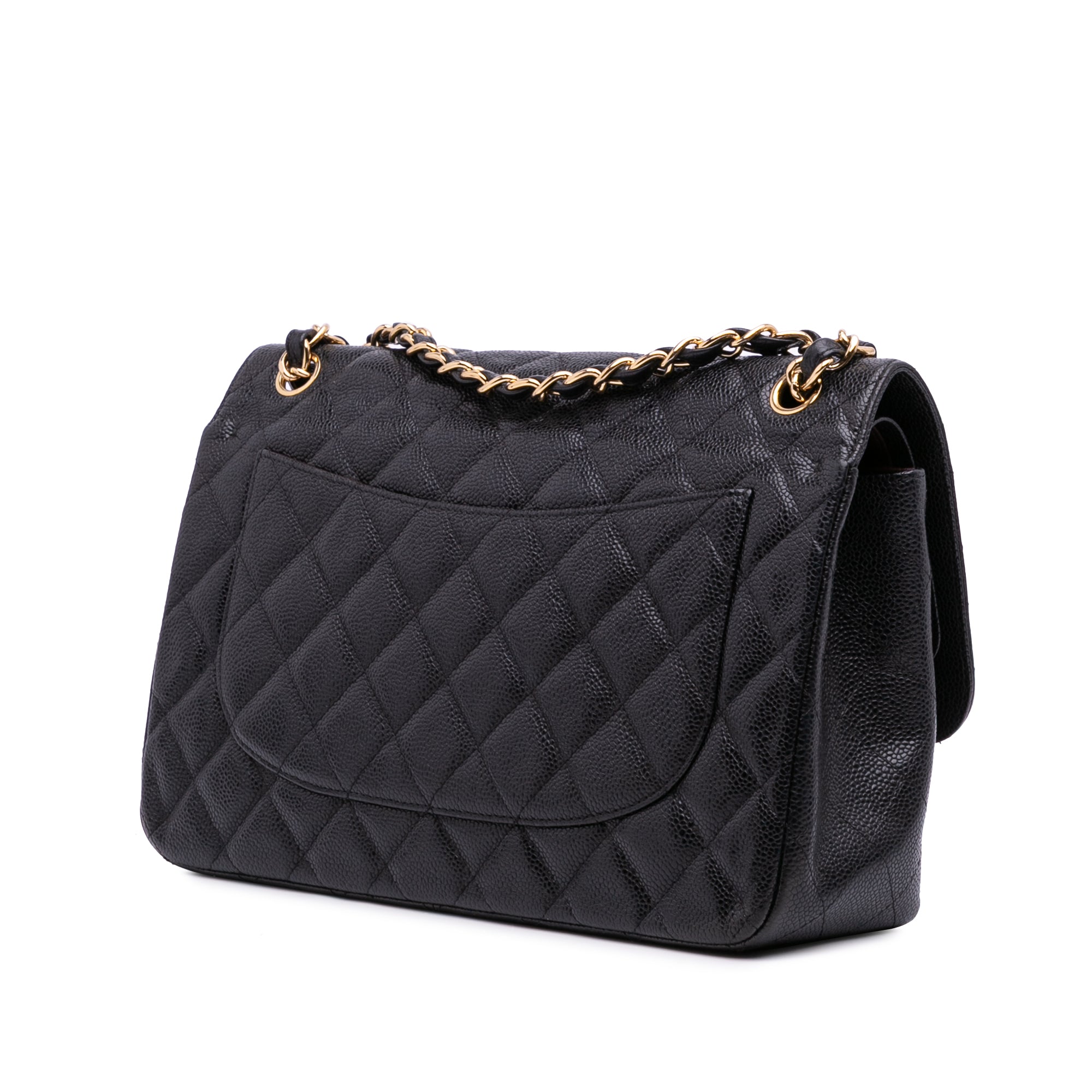 Chanel Jumbo Classic Caviar Double Flap - image 2