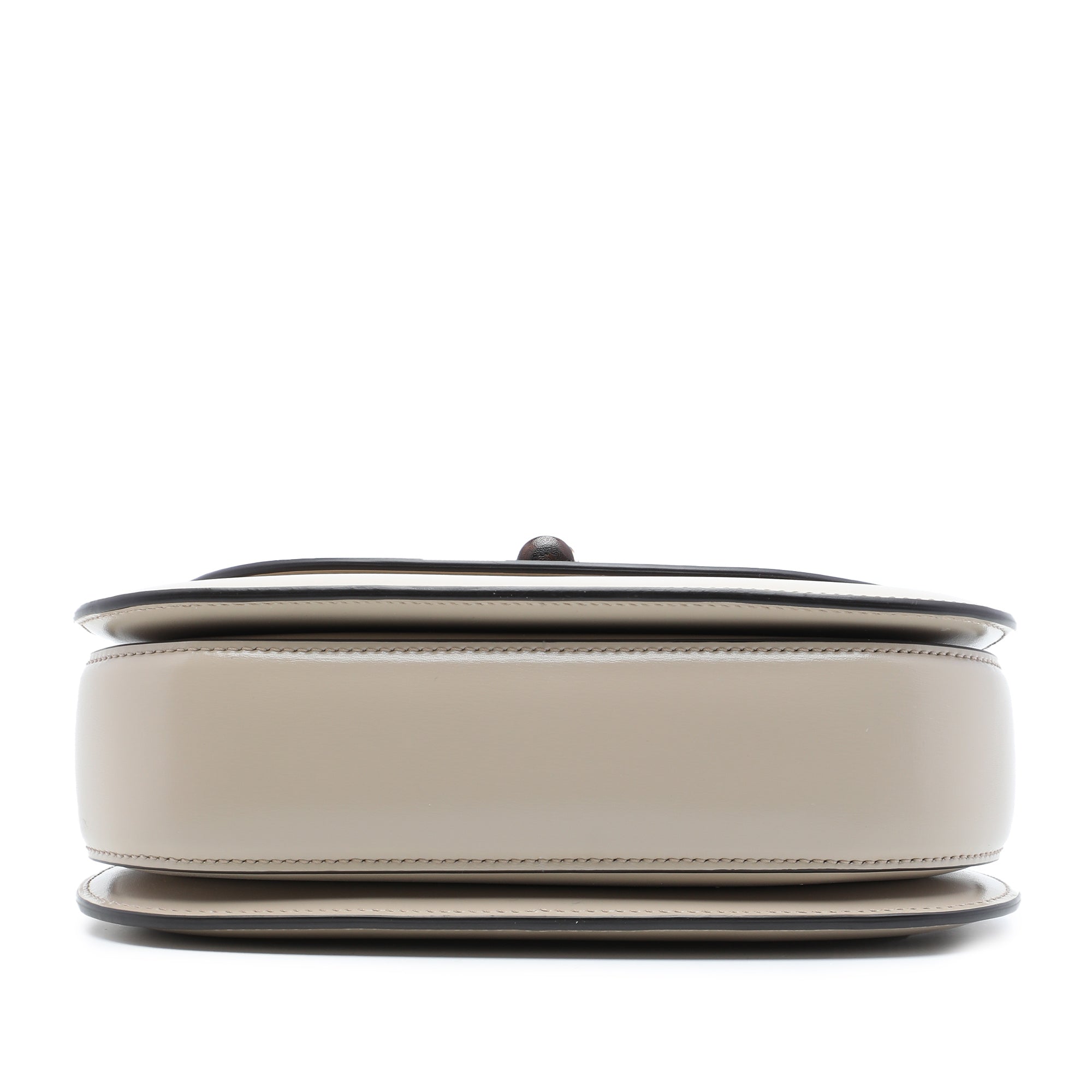 Gucci Small Calfskin Web Bamboo 1947 Top Handle Bag - image 3