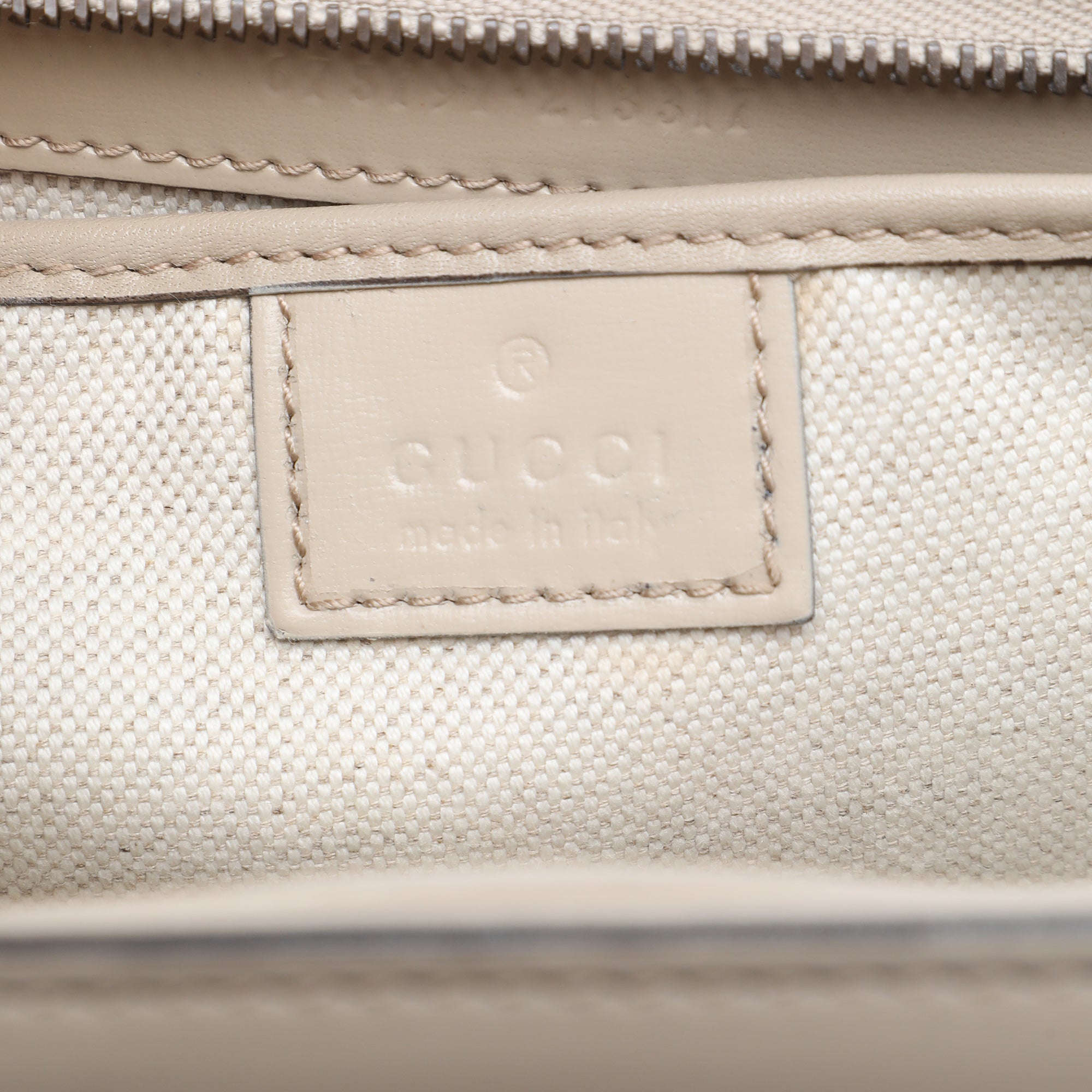 Gucci Small Calfskin Web Bamboo 1947 Top Handle Bag - image 5