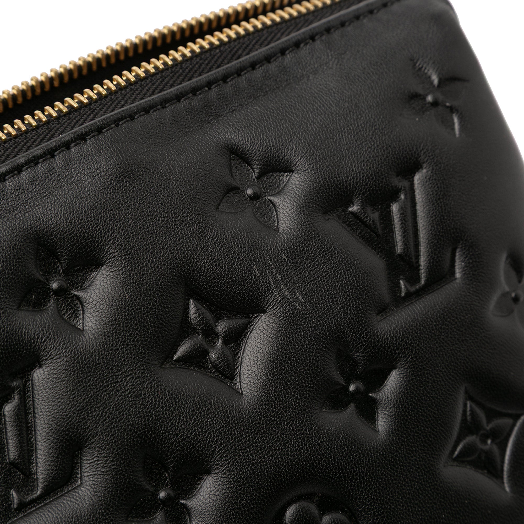 Louis Vuitton Monogram Embossed Puffy Lambskin Coussin PM - image 8