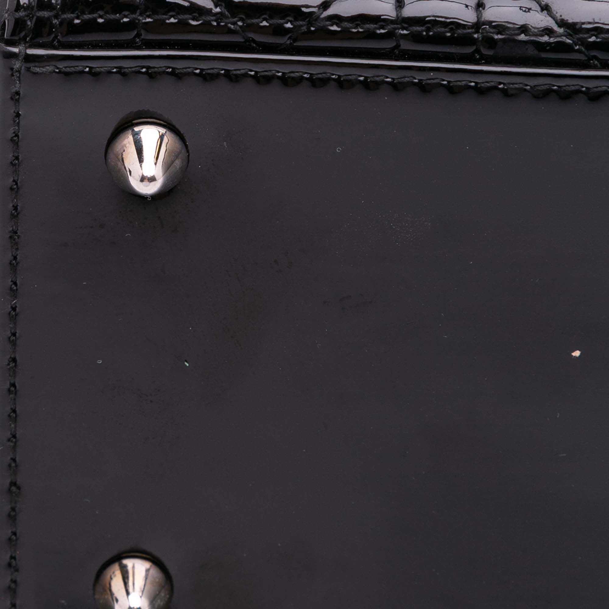 Dior Medium Patent Cannage Lady Dior - image 9