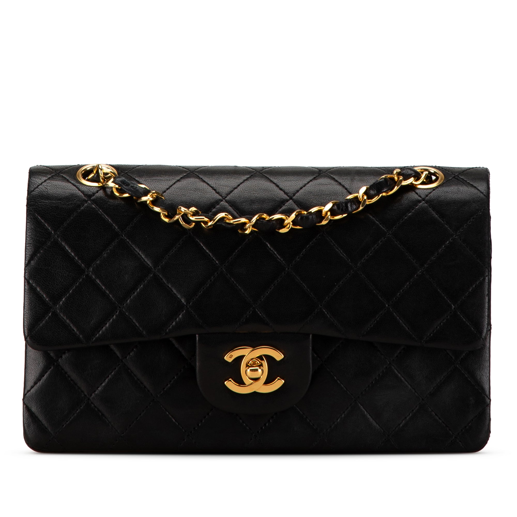 Chanel Small Classic Lambskin Double Flap - image 1