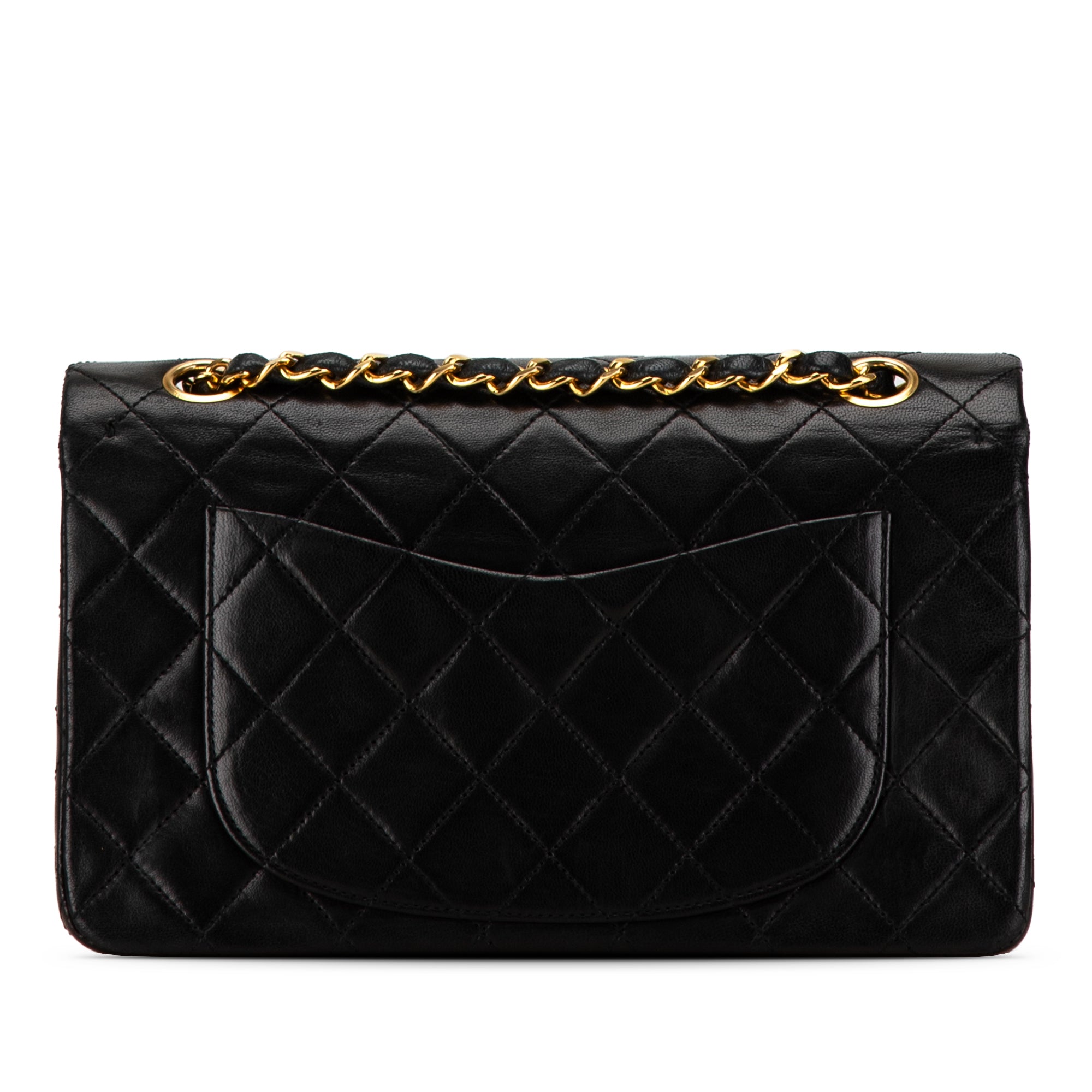 Chanel Small Classic Lambskin Double Flap - image 3