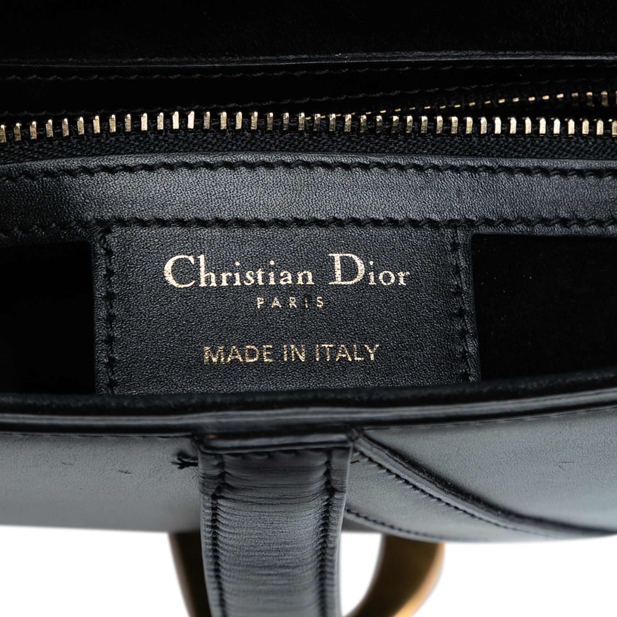 Dior Smooth Calfskin Saddle Bag - image 5
