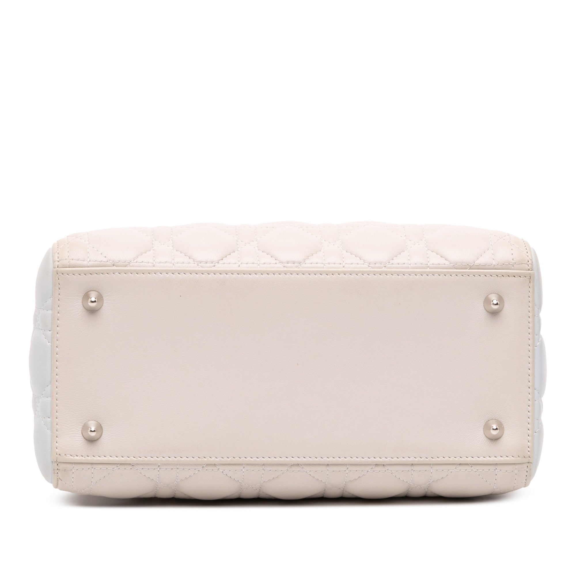 Dior Medium Tricolor Lambskin Cannage Lady Dior - image 3